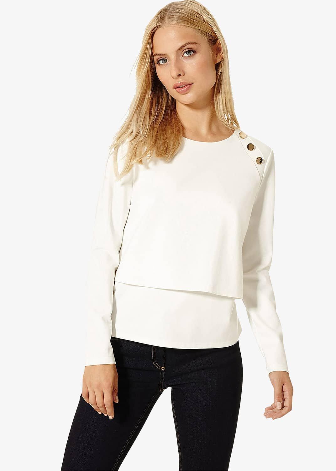 Marla Military Top