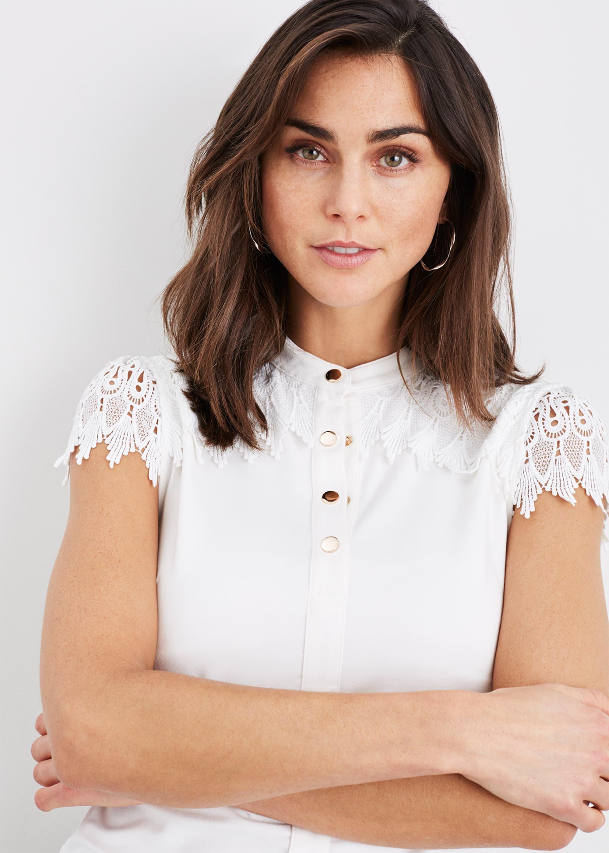 Kelby Lace Top