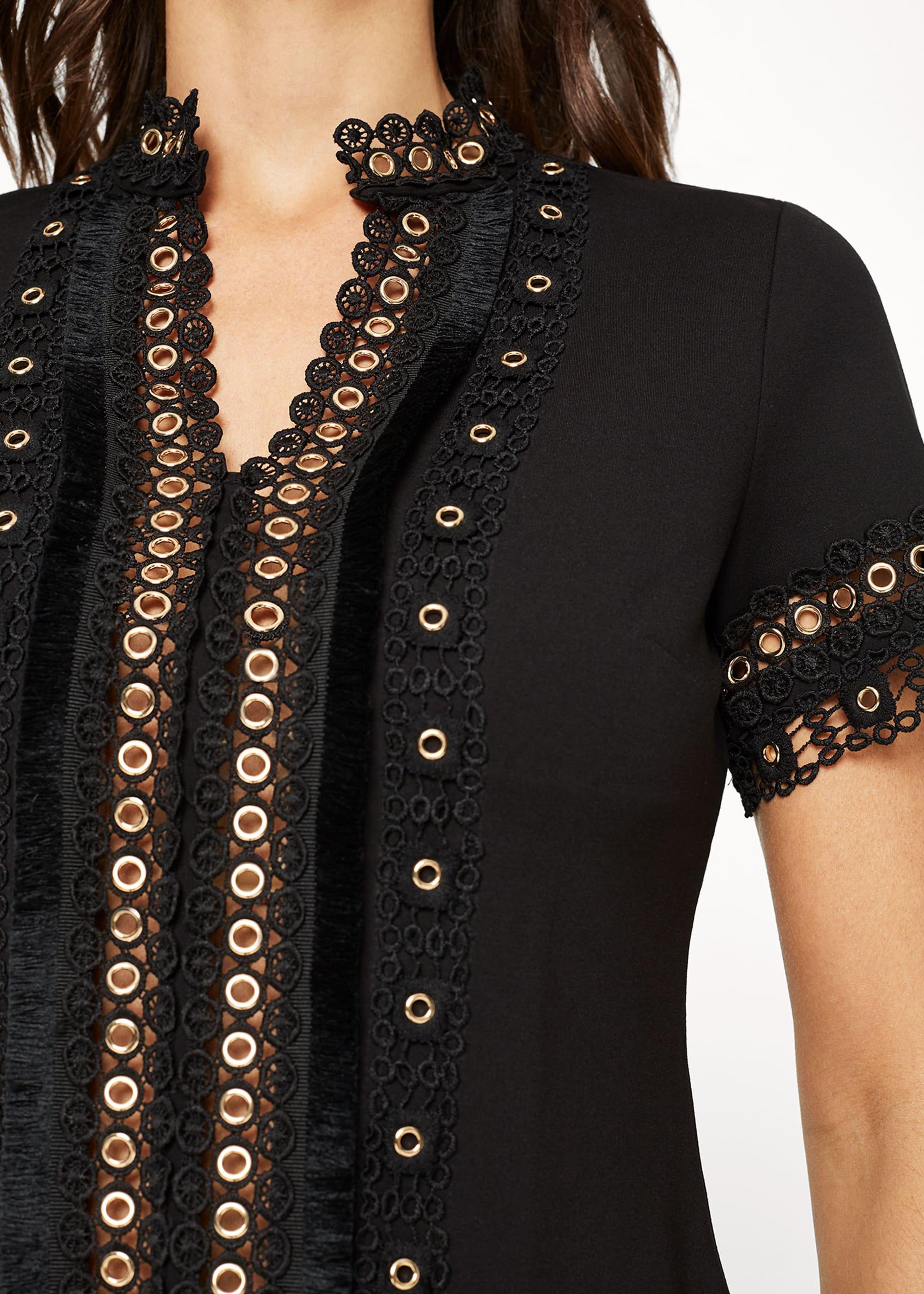 Kera Eyelet Jersey Top