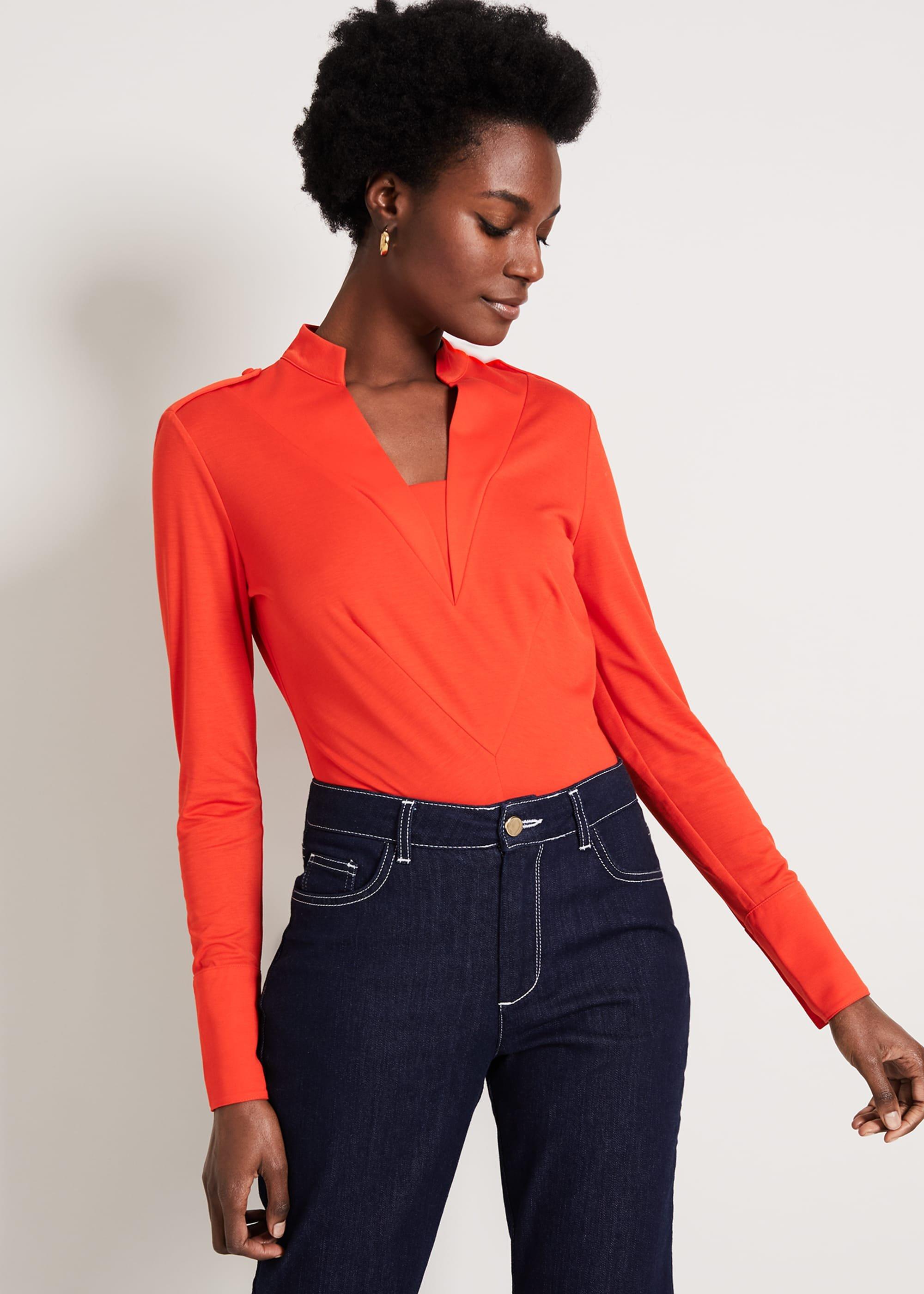 Paige Military Top