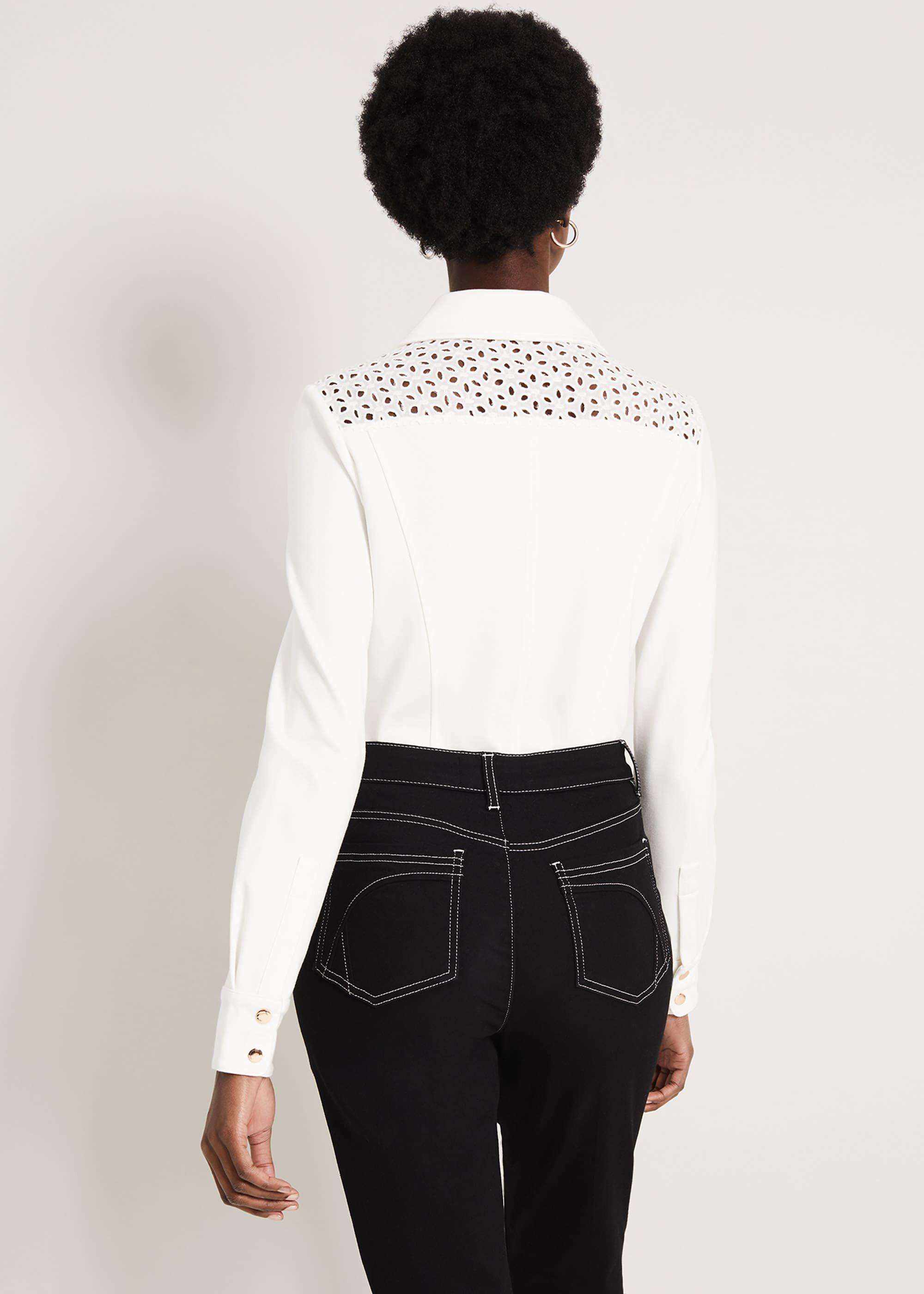 Kadie Broderie Top