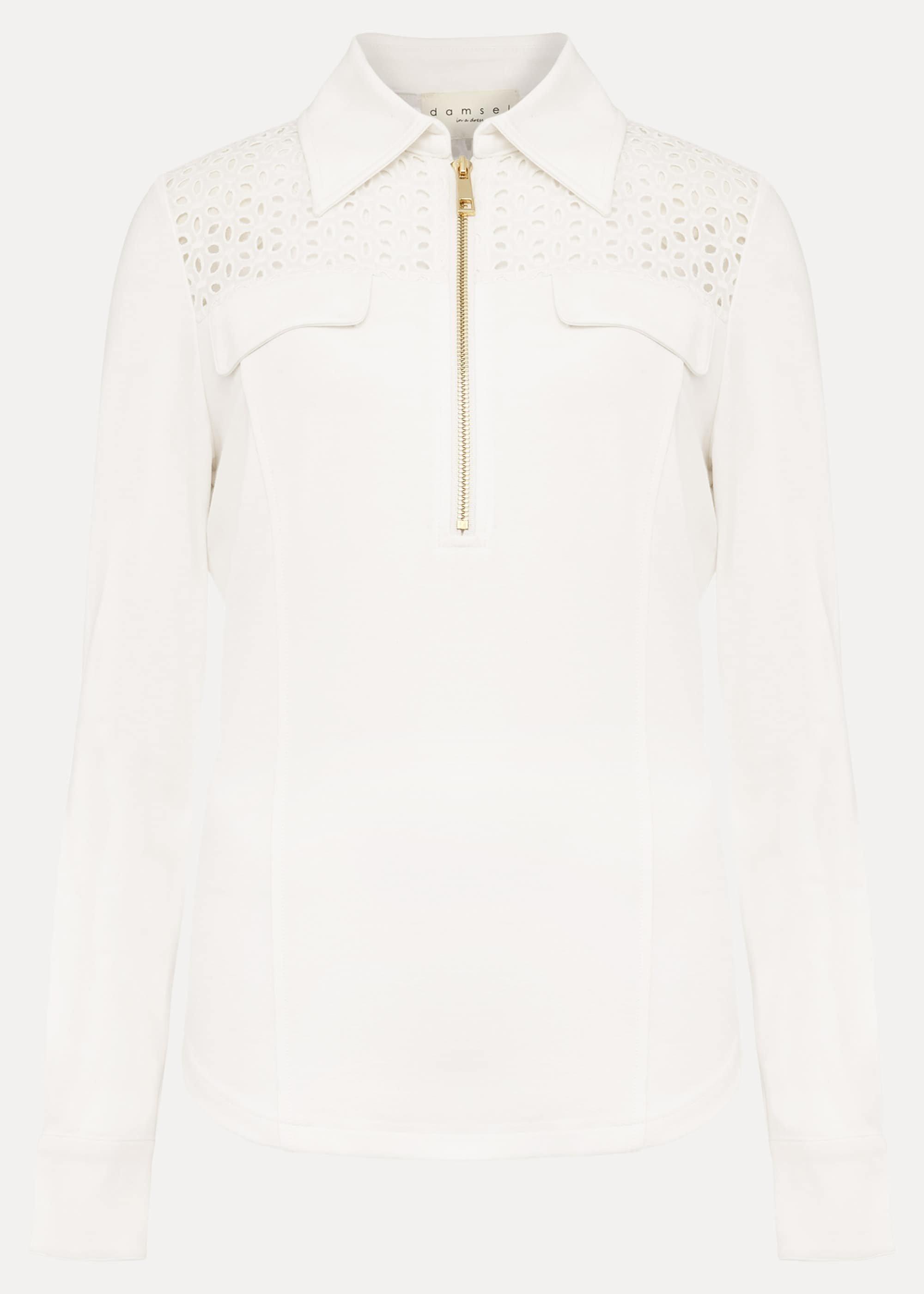 Kadie Broderie Top