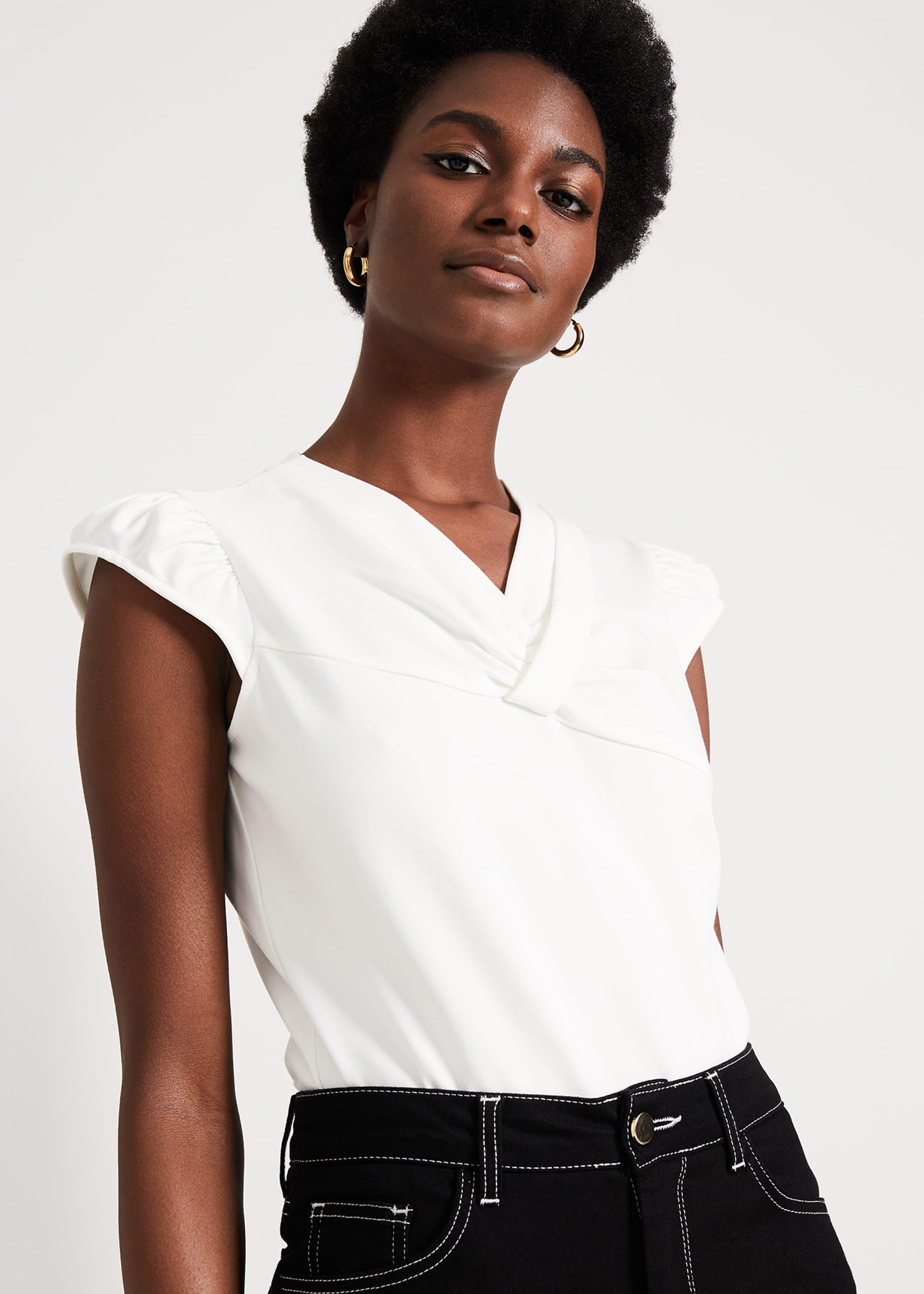 Ilda Twist Neck Top