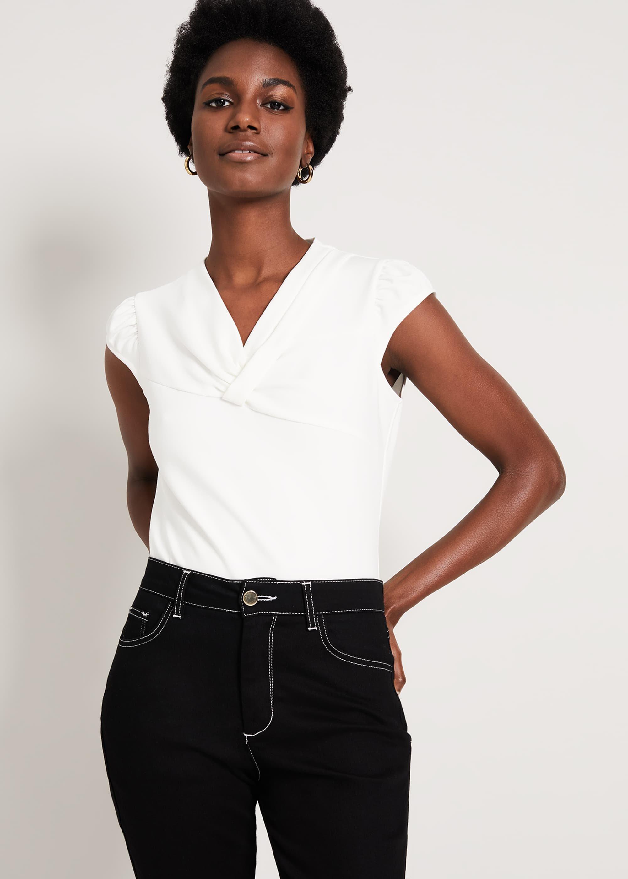 Ilda Twist Neck Top