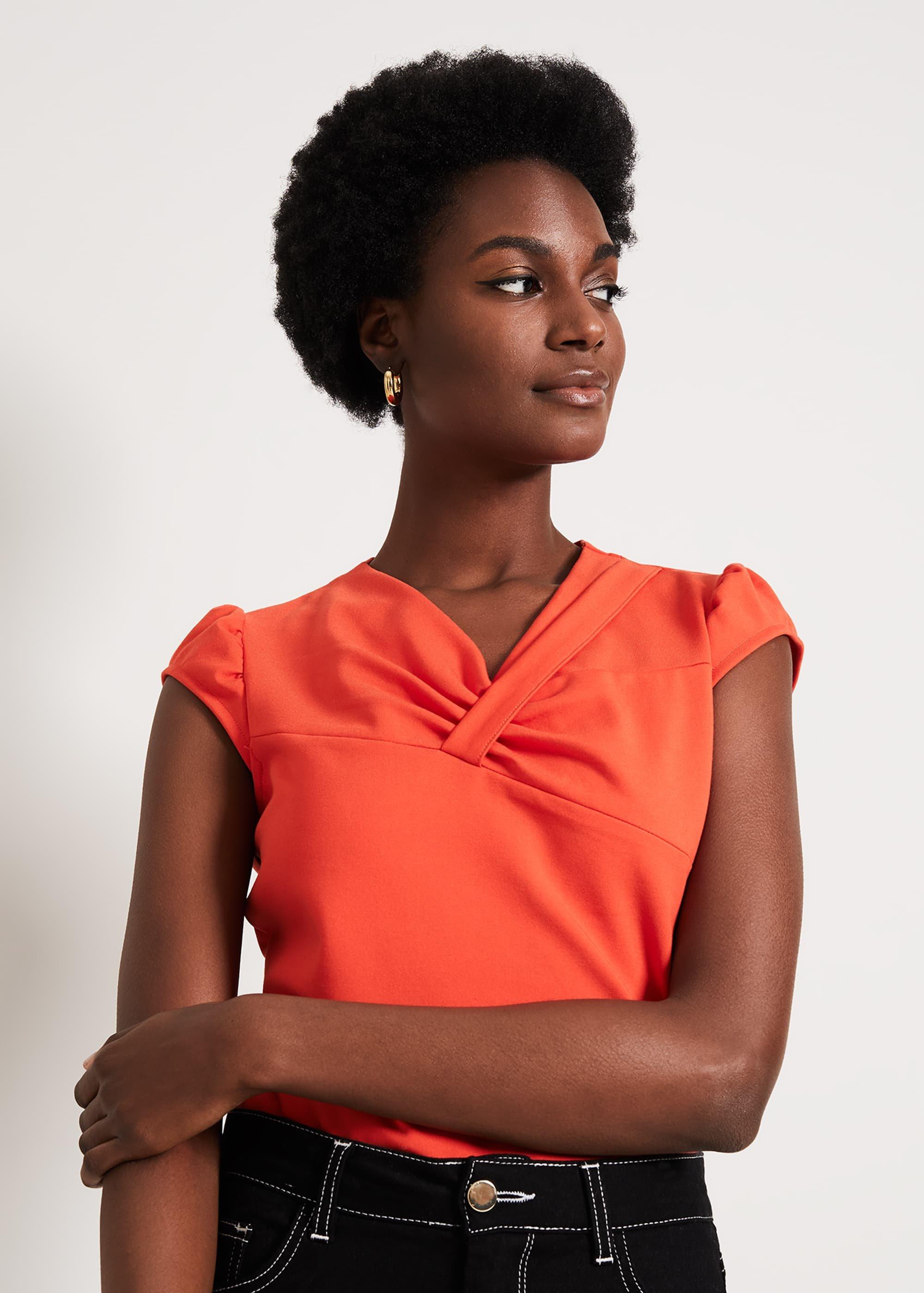 Ilda Twist Neck Top