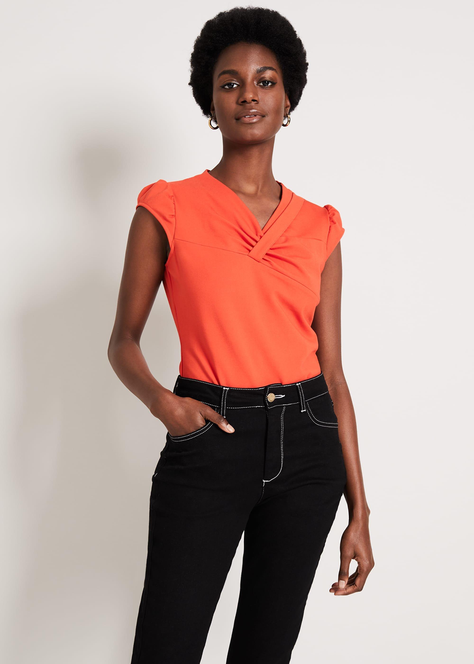 Ilda Twist Neck Top