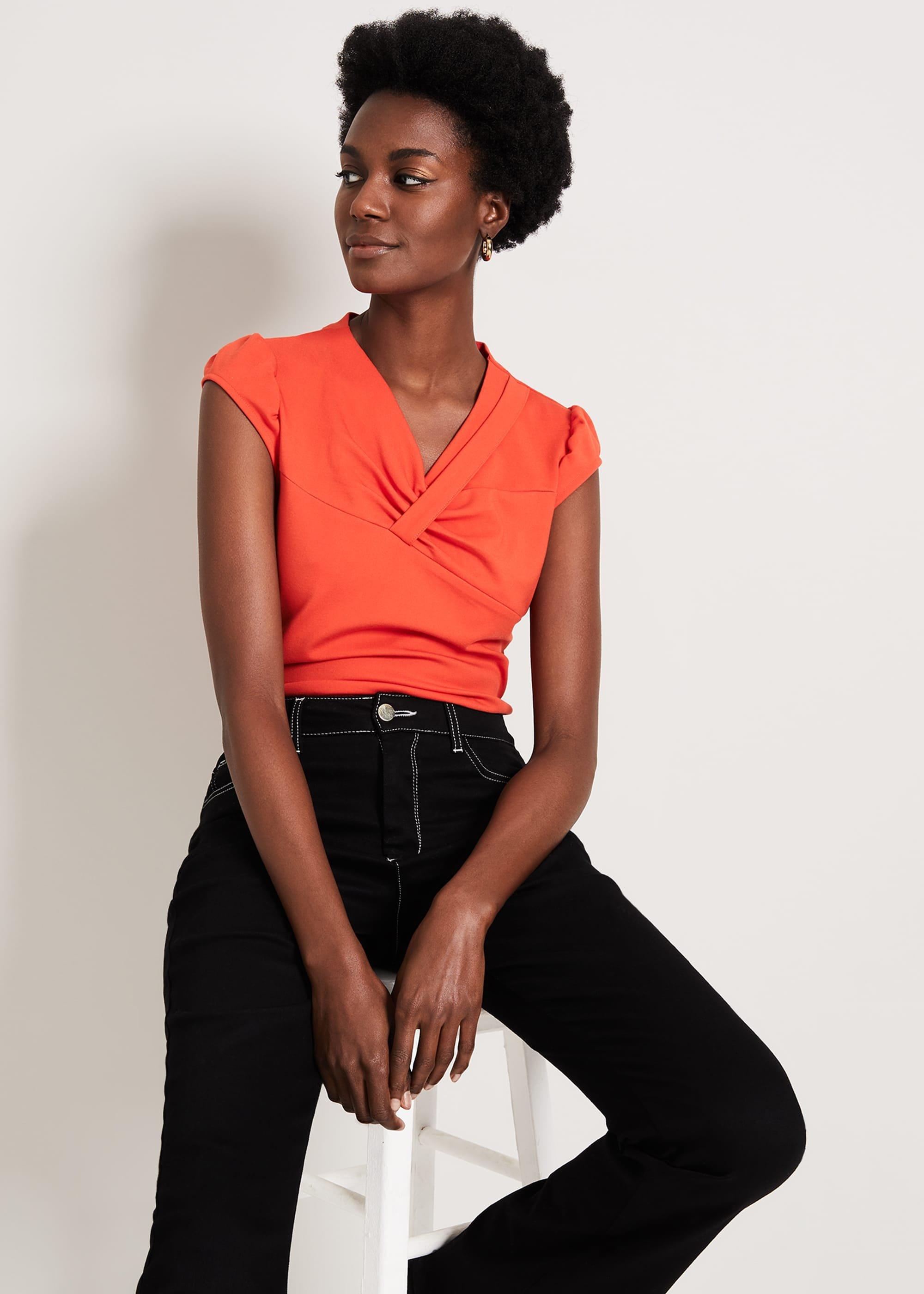 Ilda Twist Neck Top