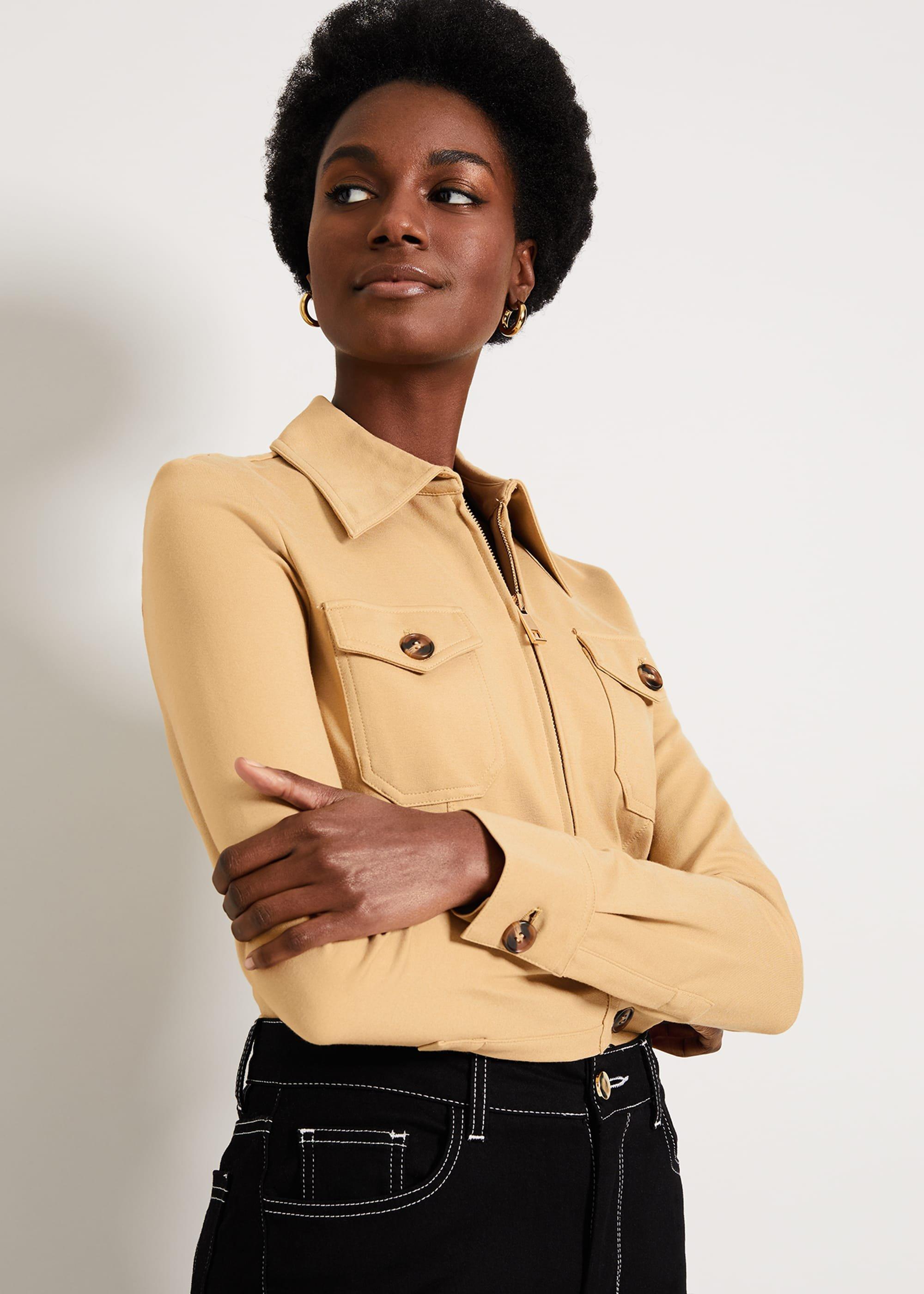 Kadie Trench Ponte Top
