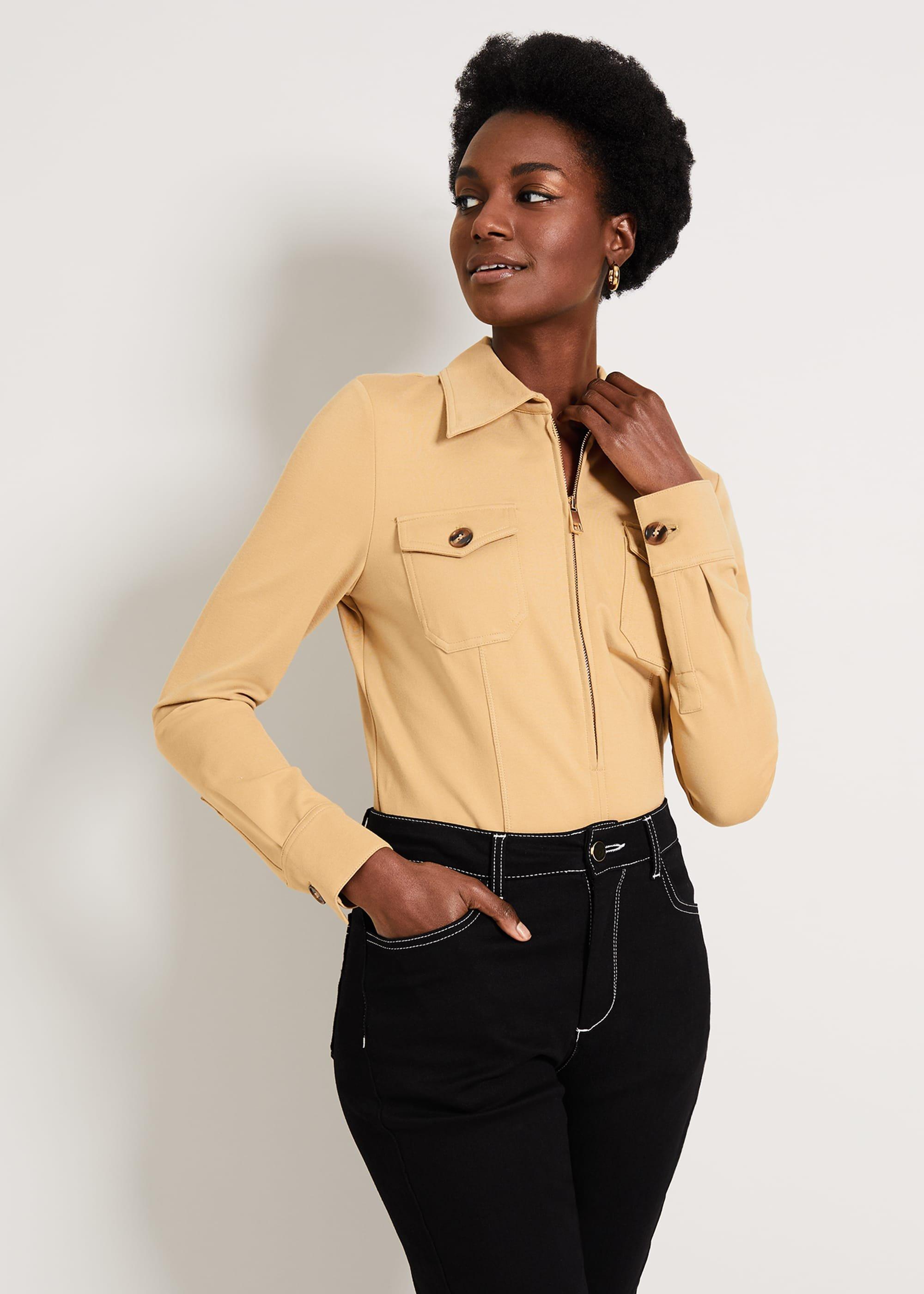 Kadie Trench Ponte Top