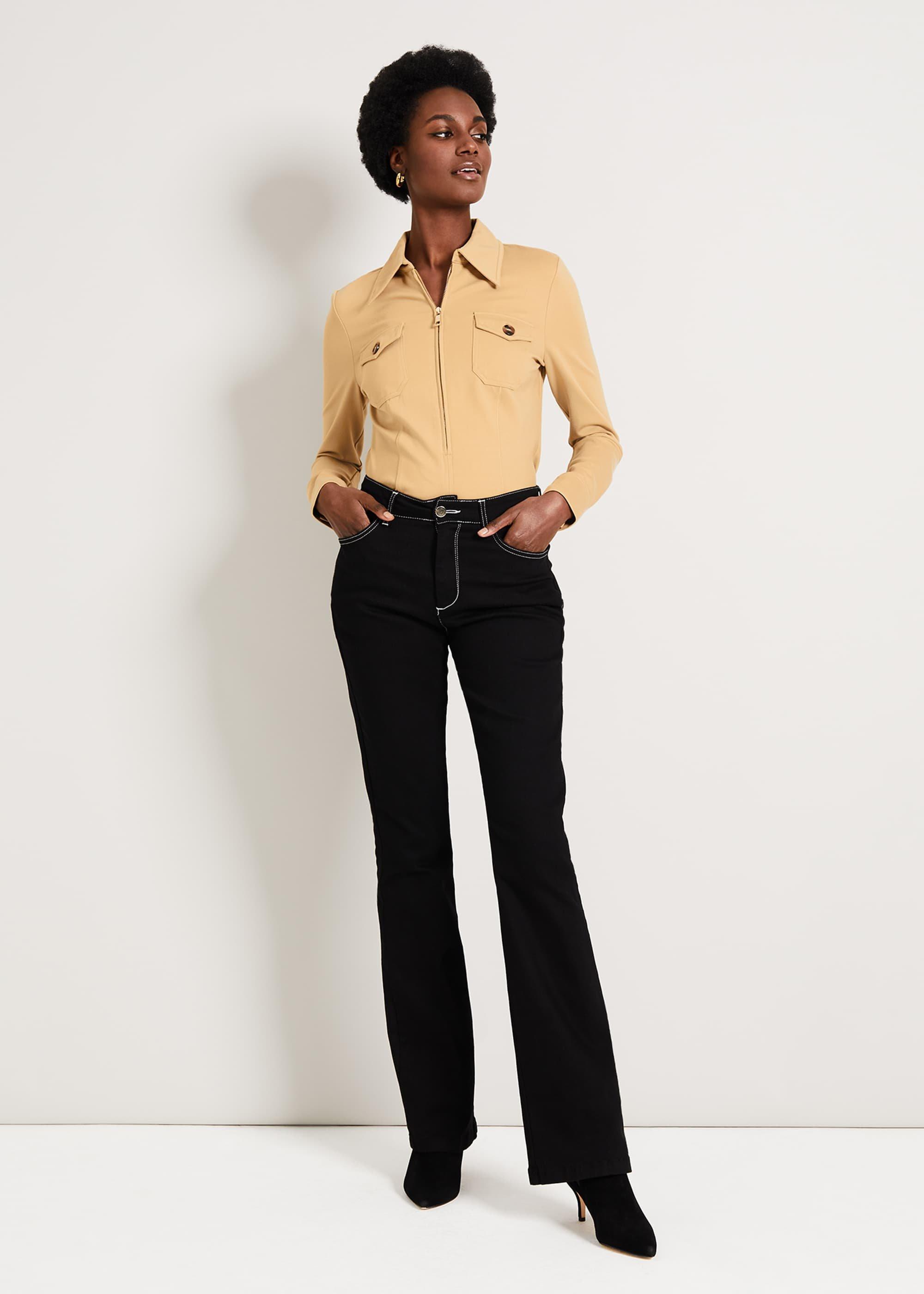 Kadie Trench Ponte Top