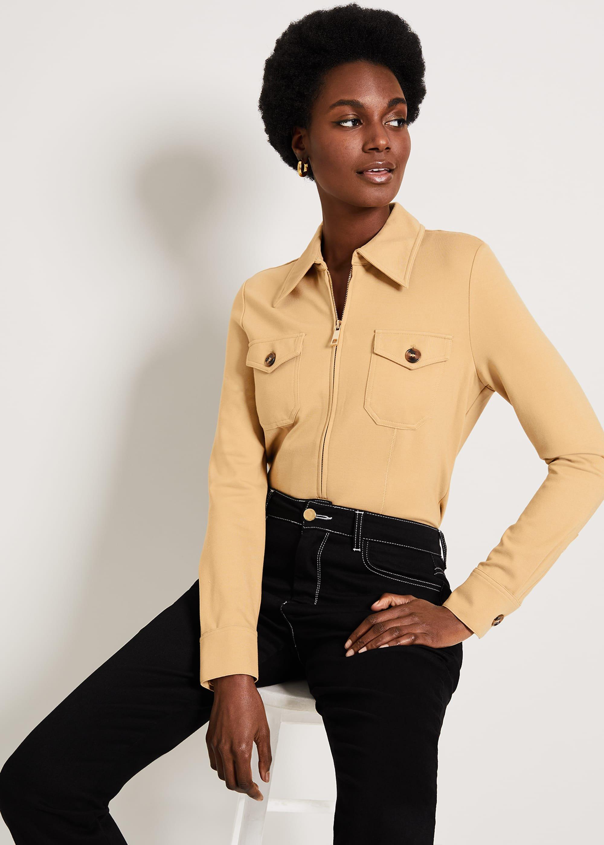 Kadie Trench Ponte Top