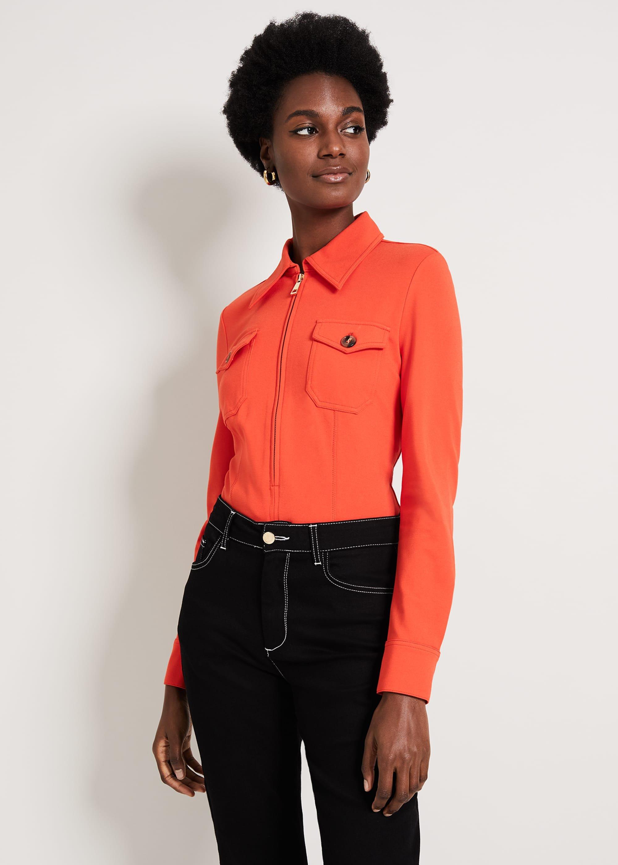 Kadie Trench Ponte Top