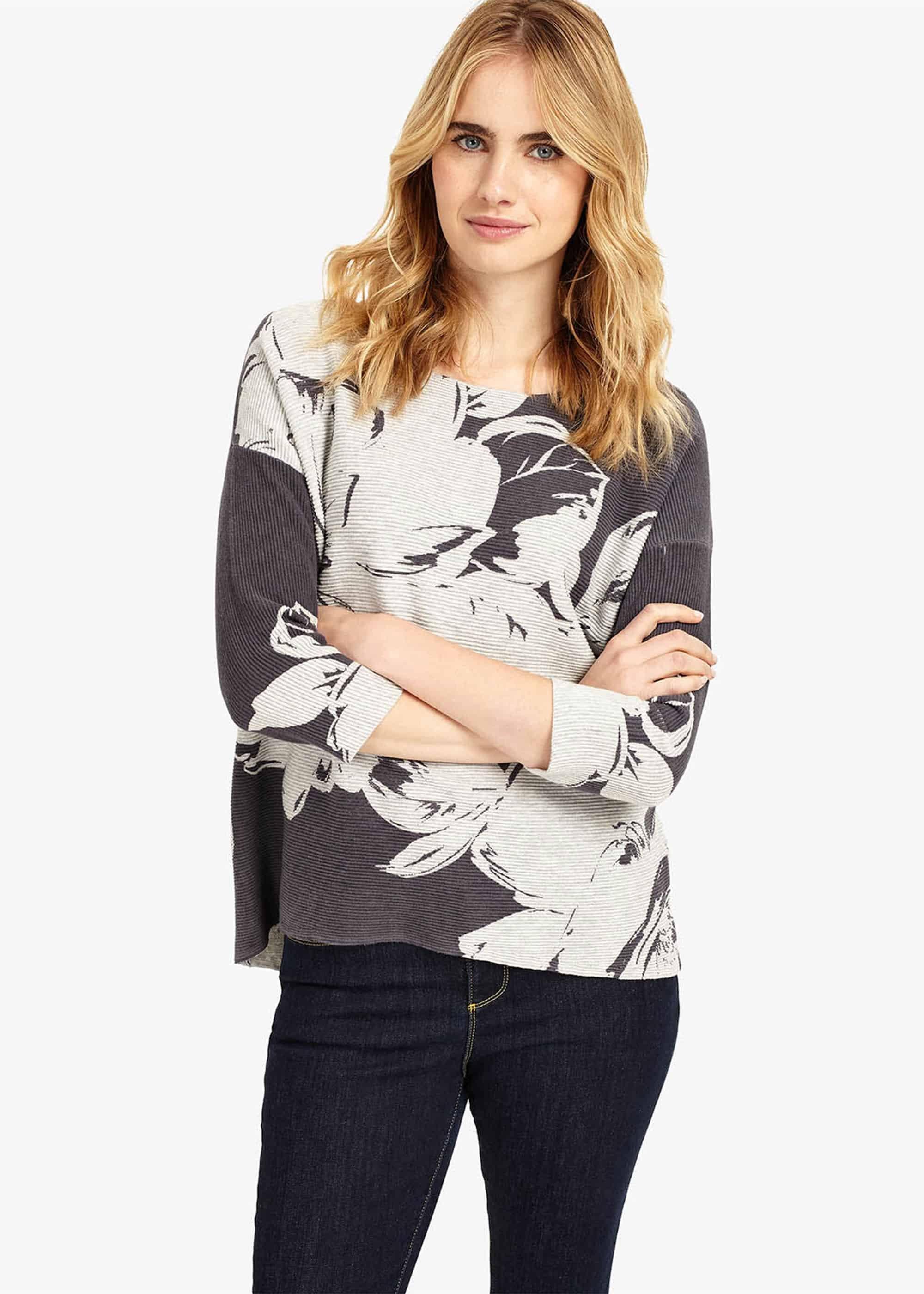 Piera Print Knitted Jumper