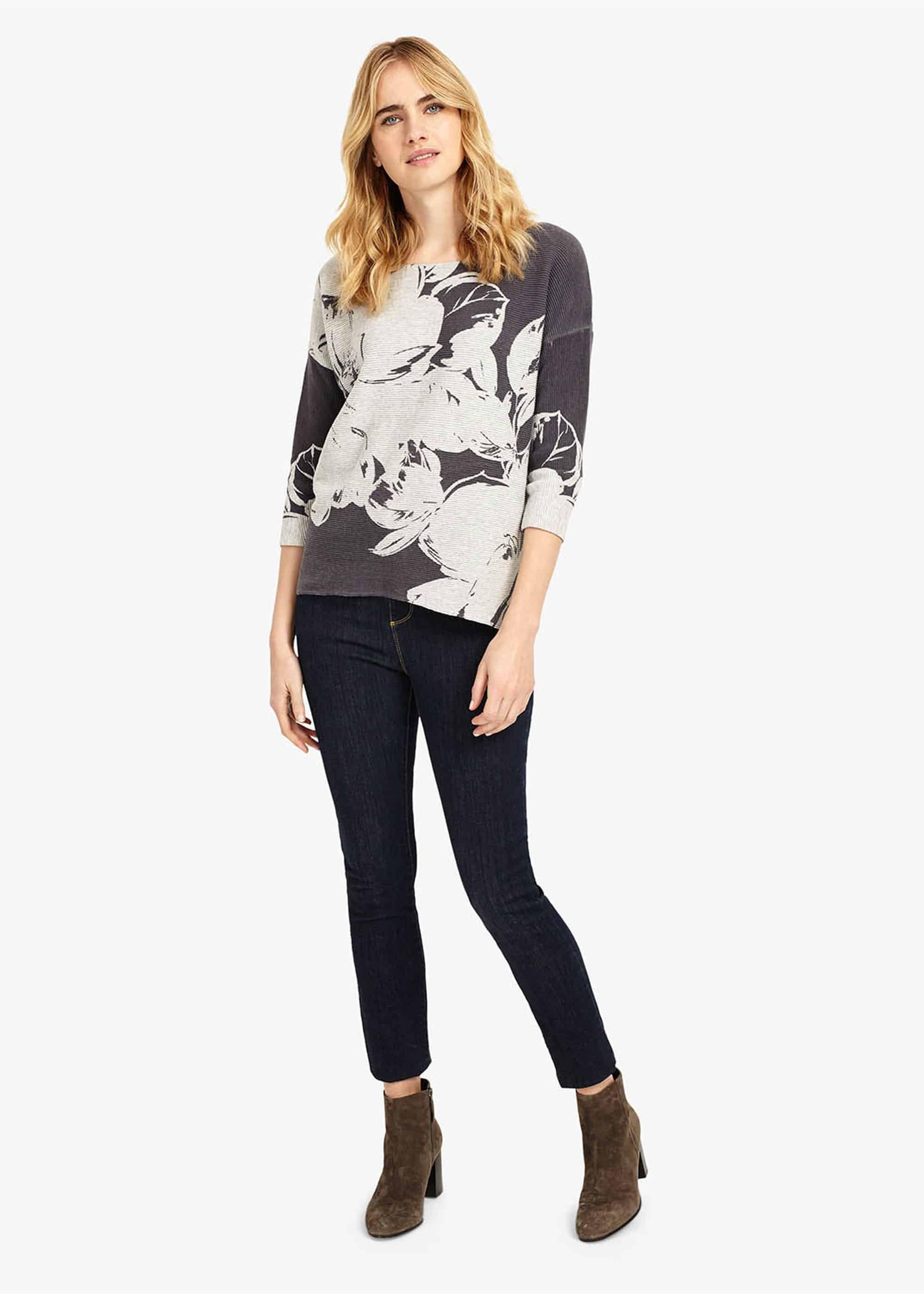 Piera Print Knitted Jumper