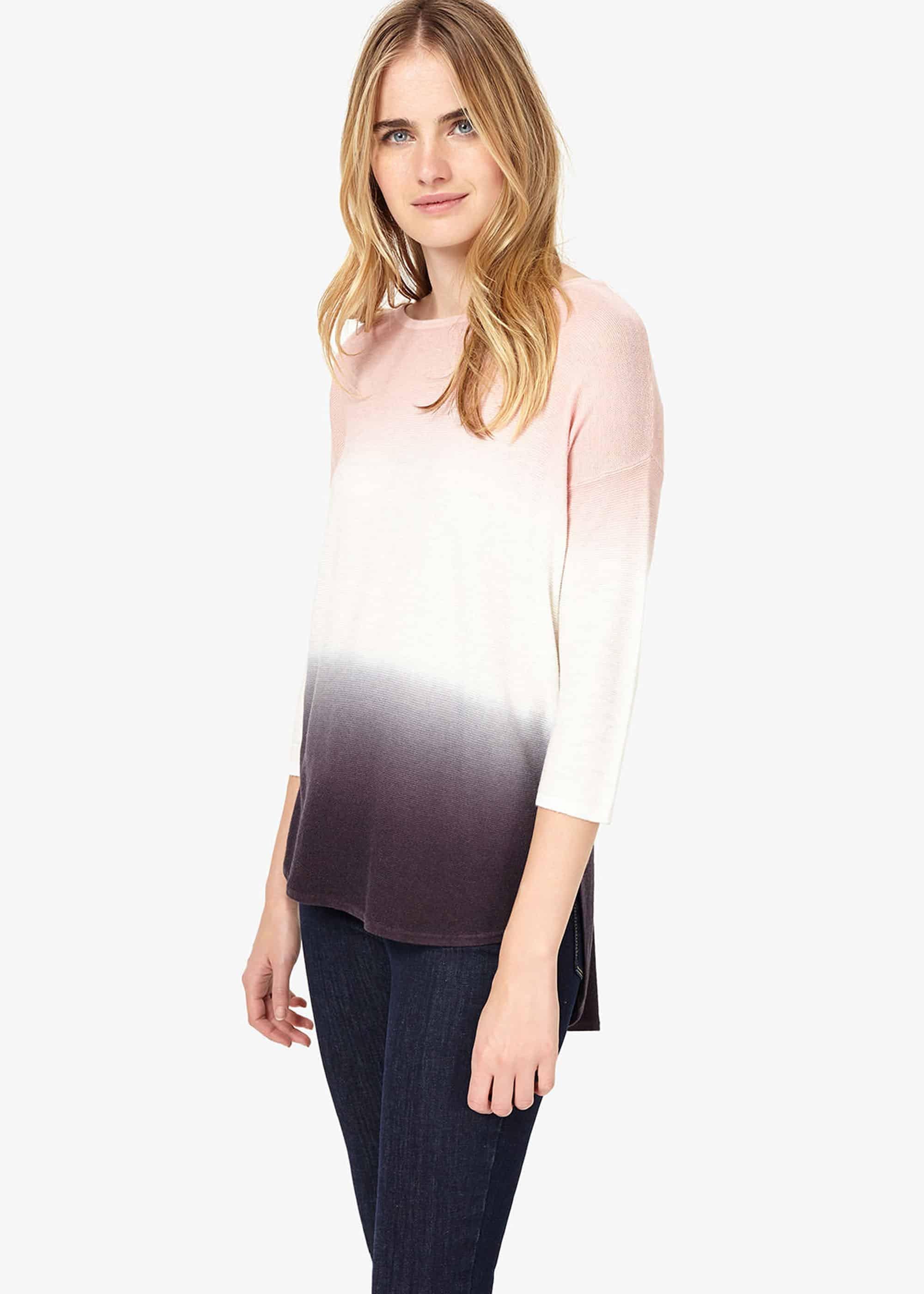 Lynda Dip Dye Knitted Jumper