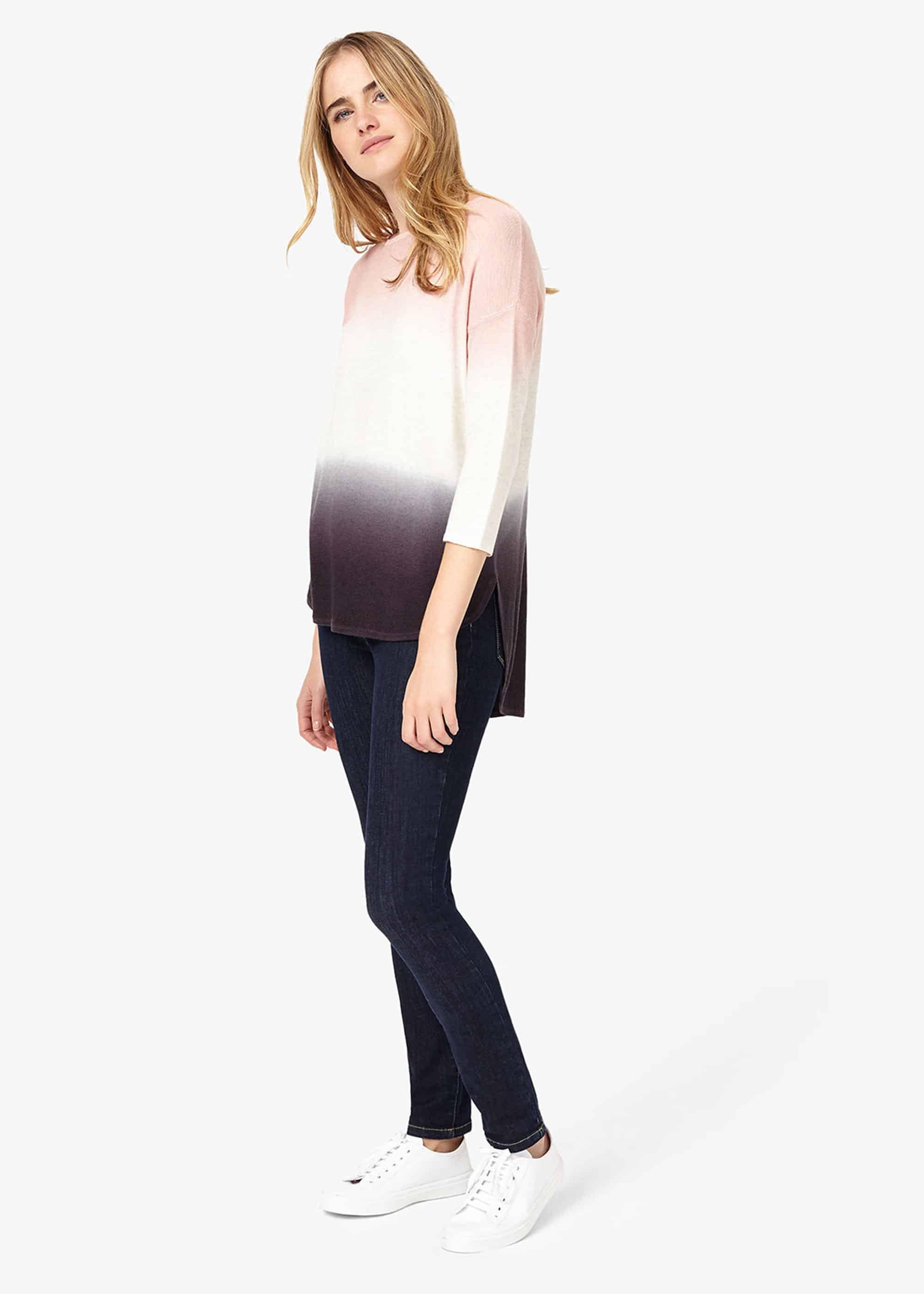 Lynda Dip Dye Knitted Jumper