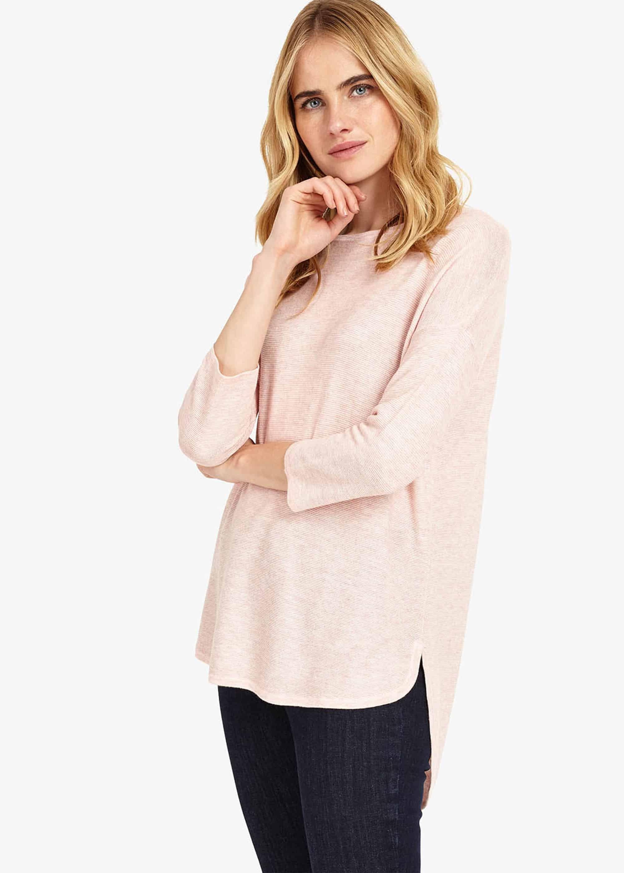 Megg Curve Hem Jumper
