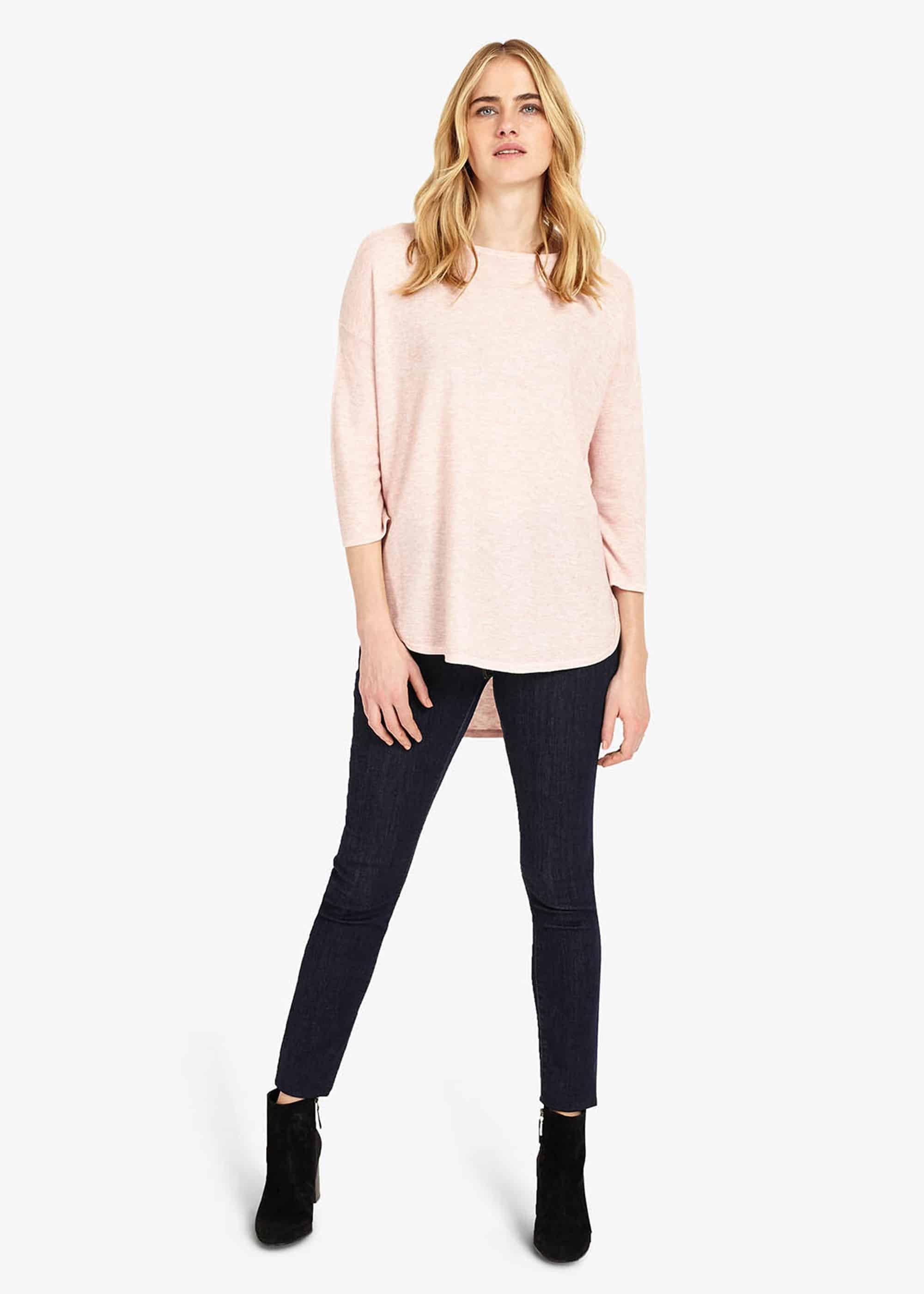Megg Curve Hem Jumper