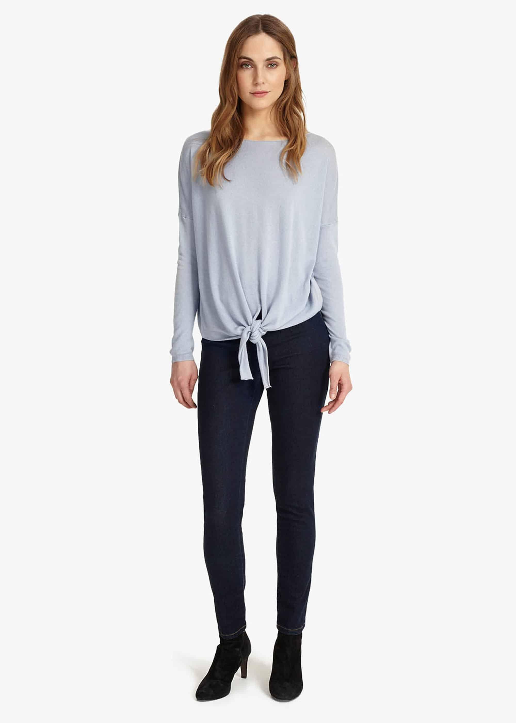Jolanda Tie Front Knitted Jumper