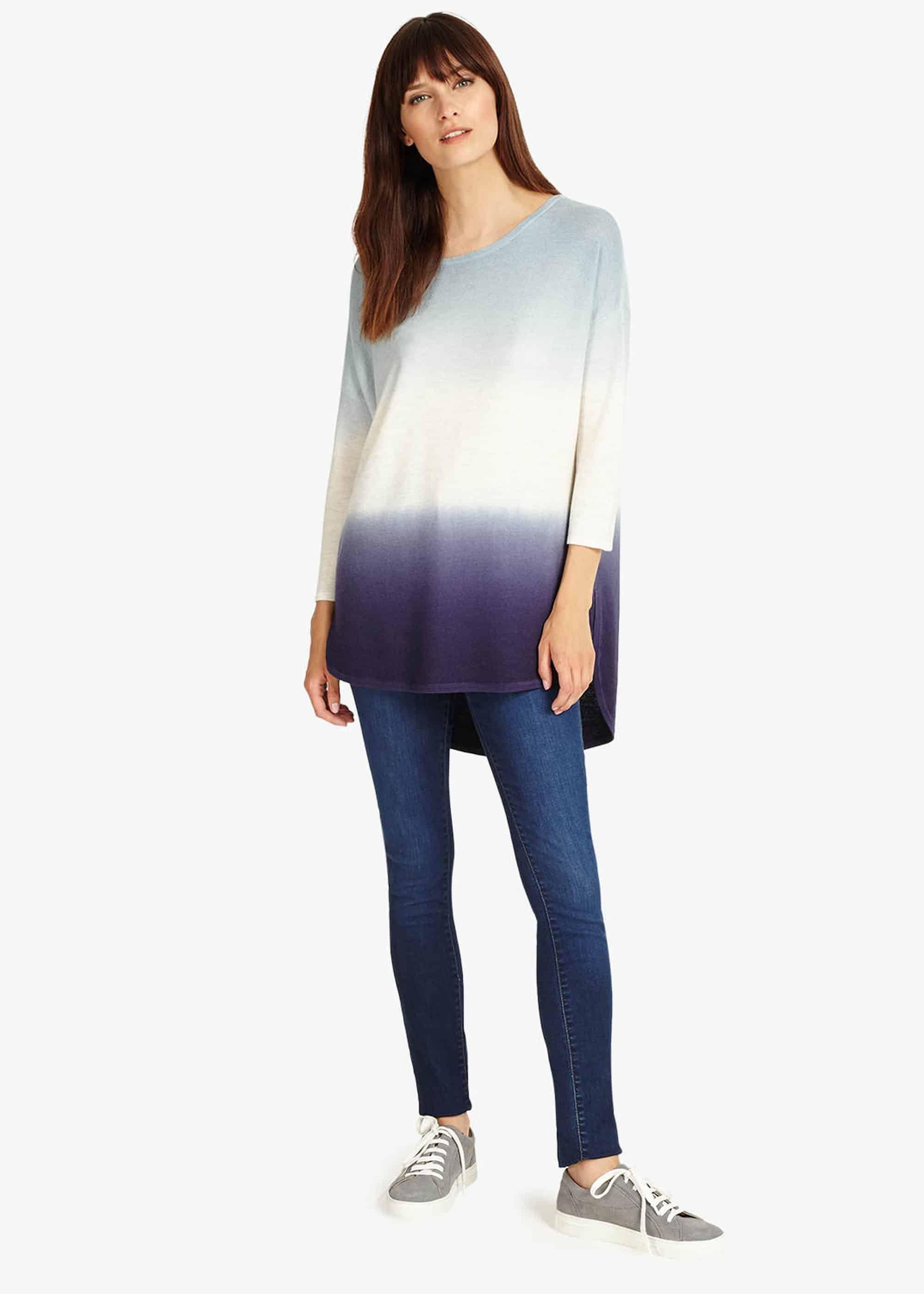 Lynda Dip Dye Knitted Jumper