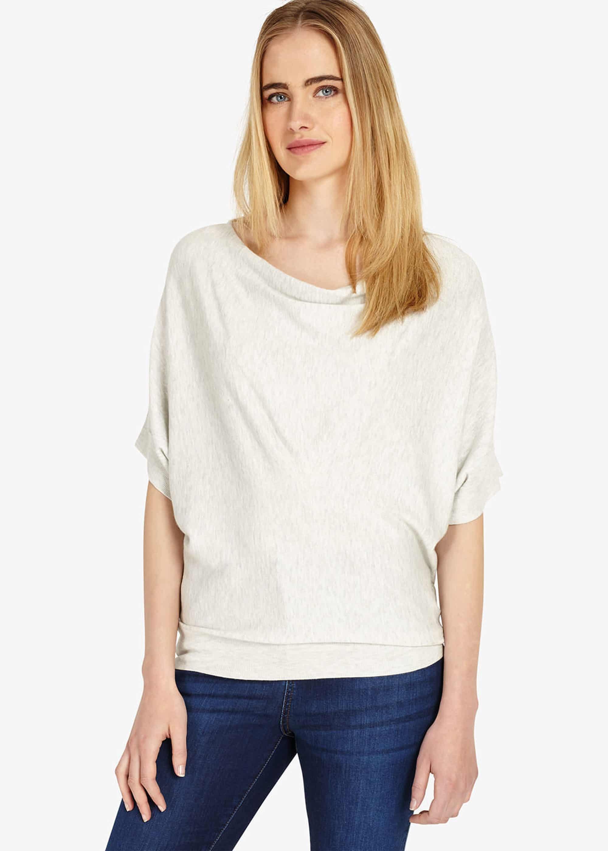 Calanthe Cowl Neck Knitted Jumper