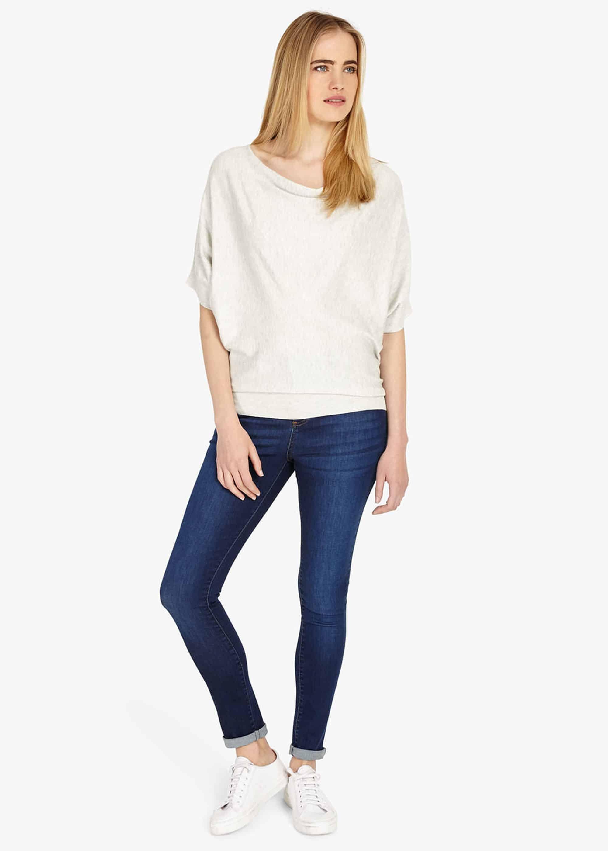 Calanthe Cowl Neck Knitted Jumper