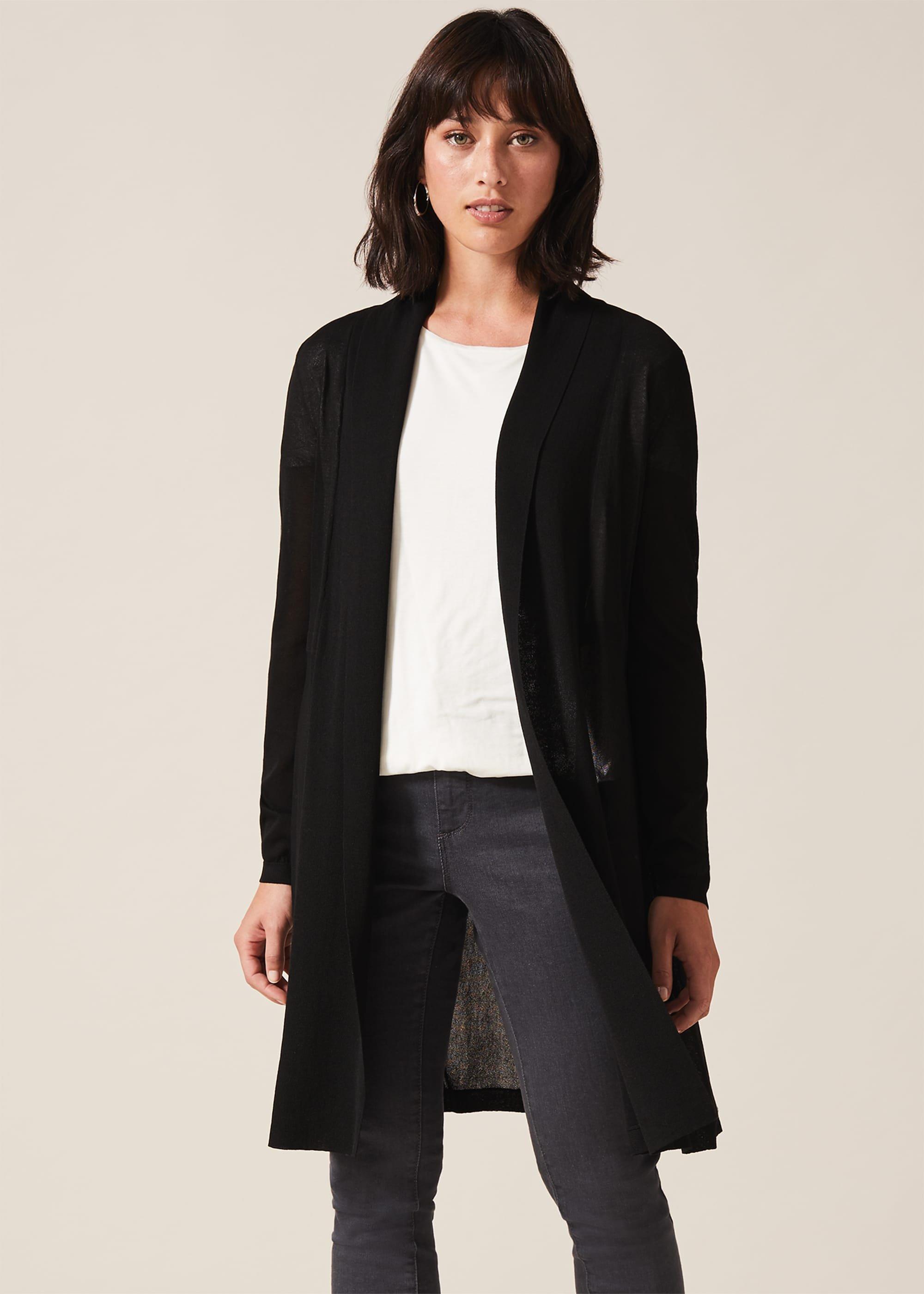 Lili Sheer Longline Cardigan