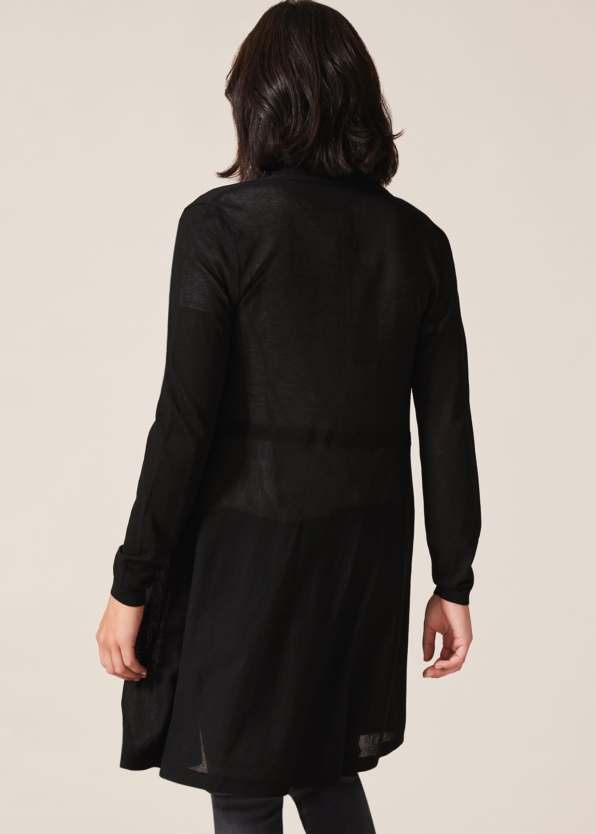 Lili Sheer Longline Cardigan