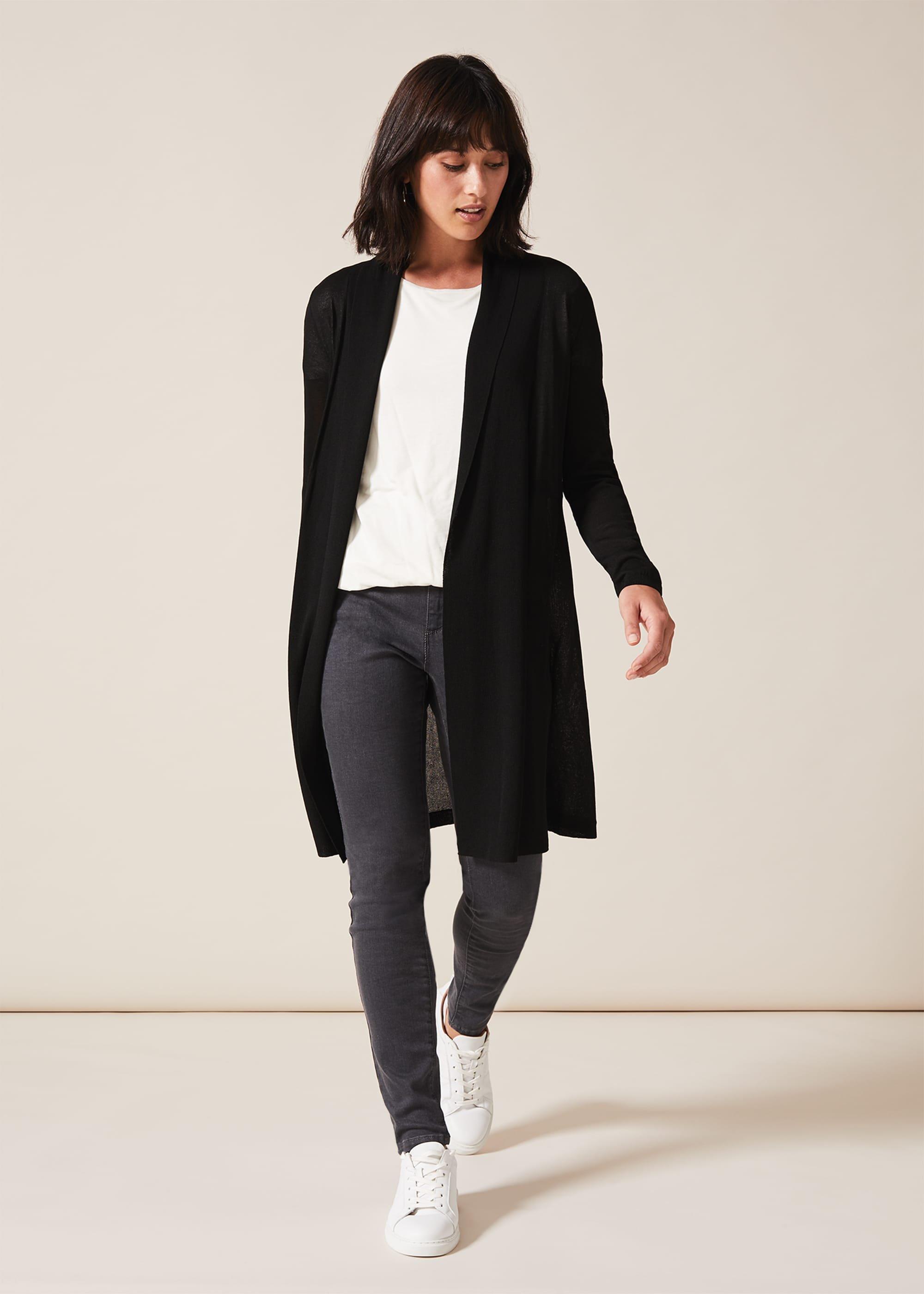 Lili Sheer Longline Cardigan