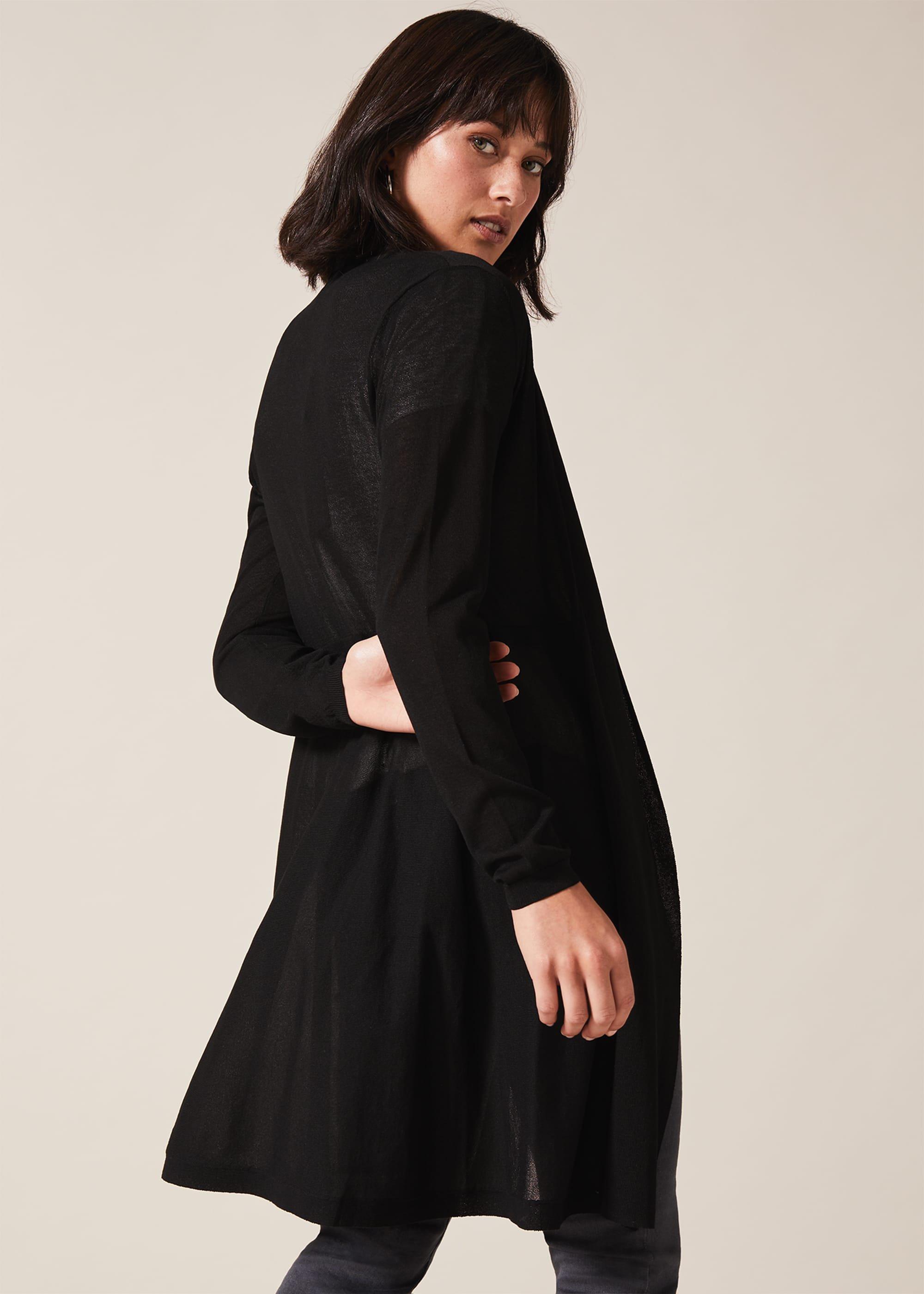 Lili Sheer Longline Cardigan