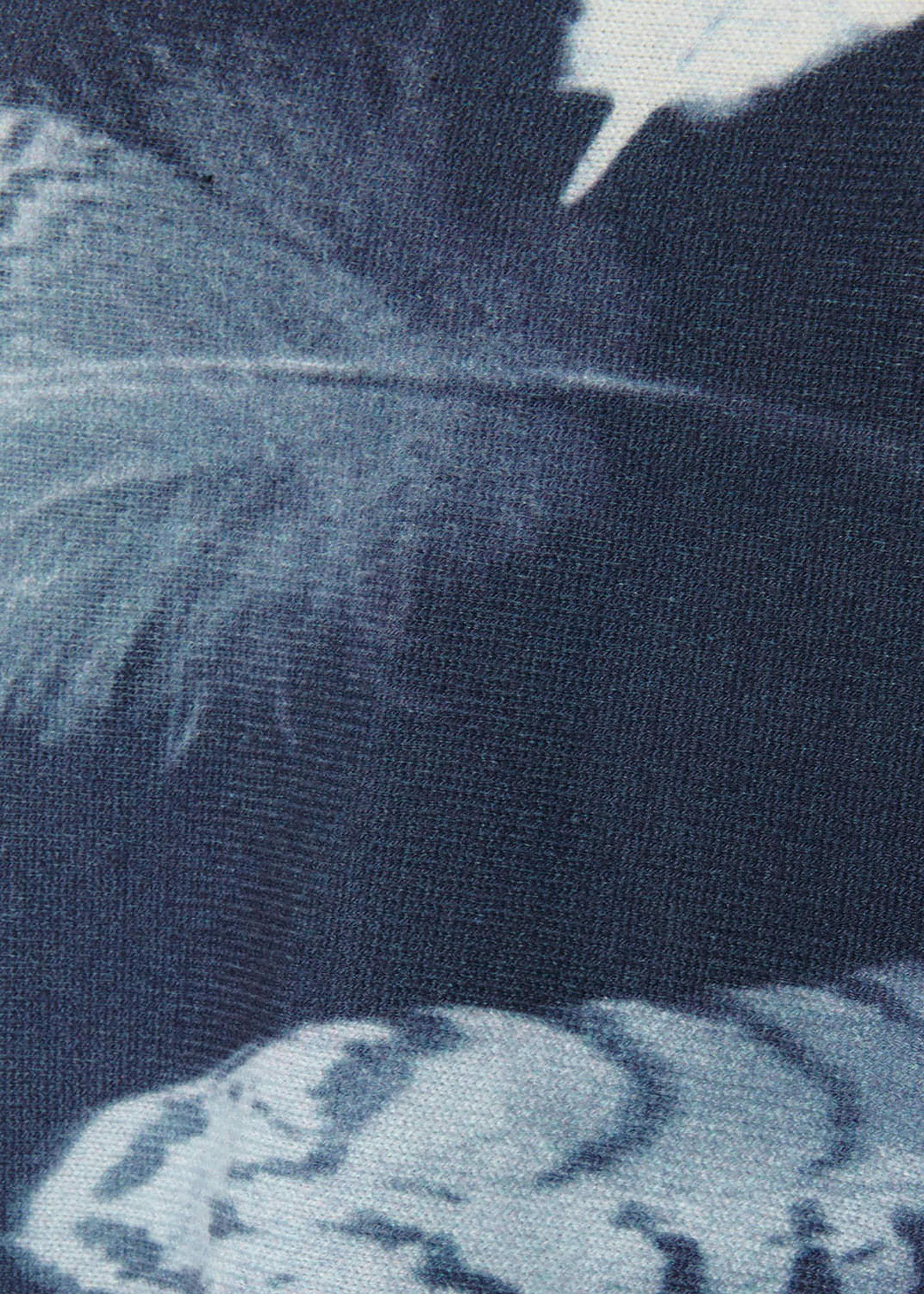 Faith Feather Print Knitted Jumper