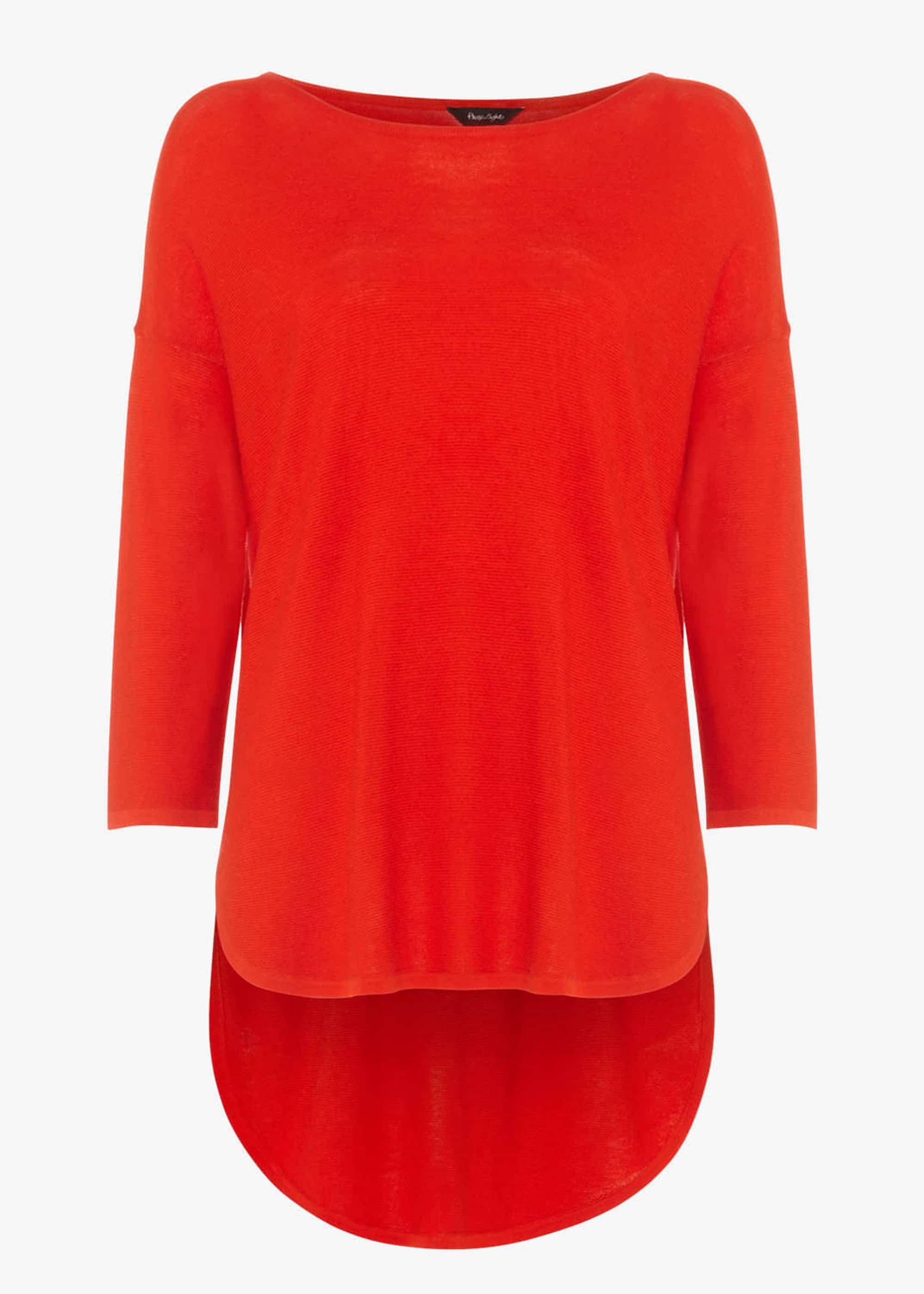 Megg Curve Hem Jumper