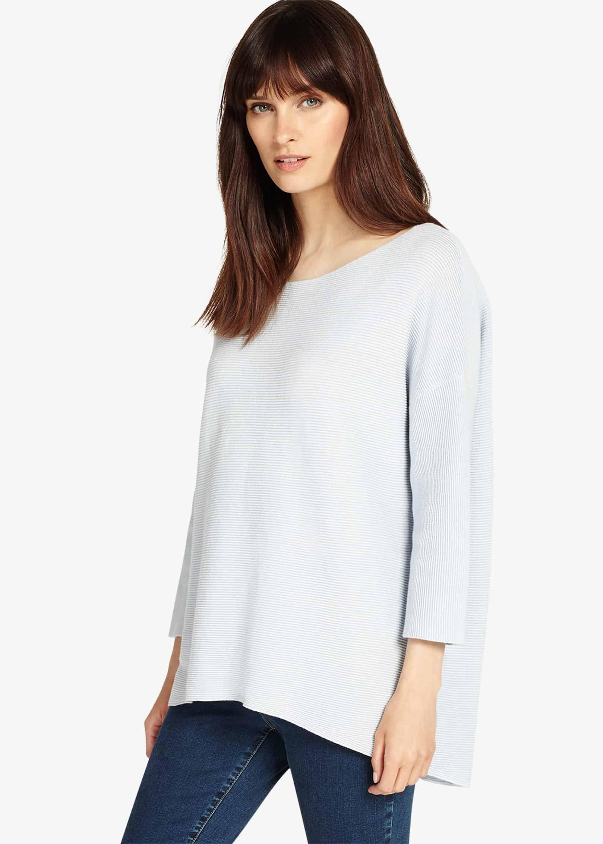 Piera Ripple Stitch Knit Top