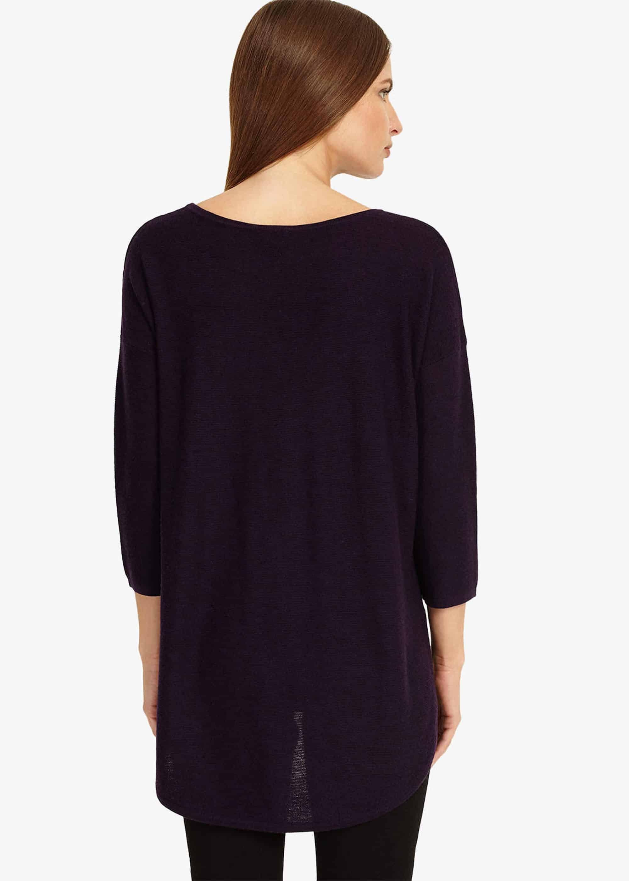 Megg Curve Hem Jumper