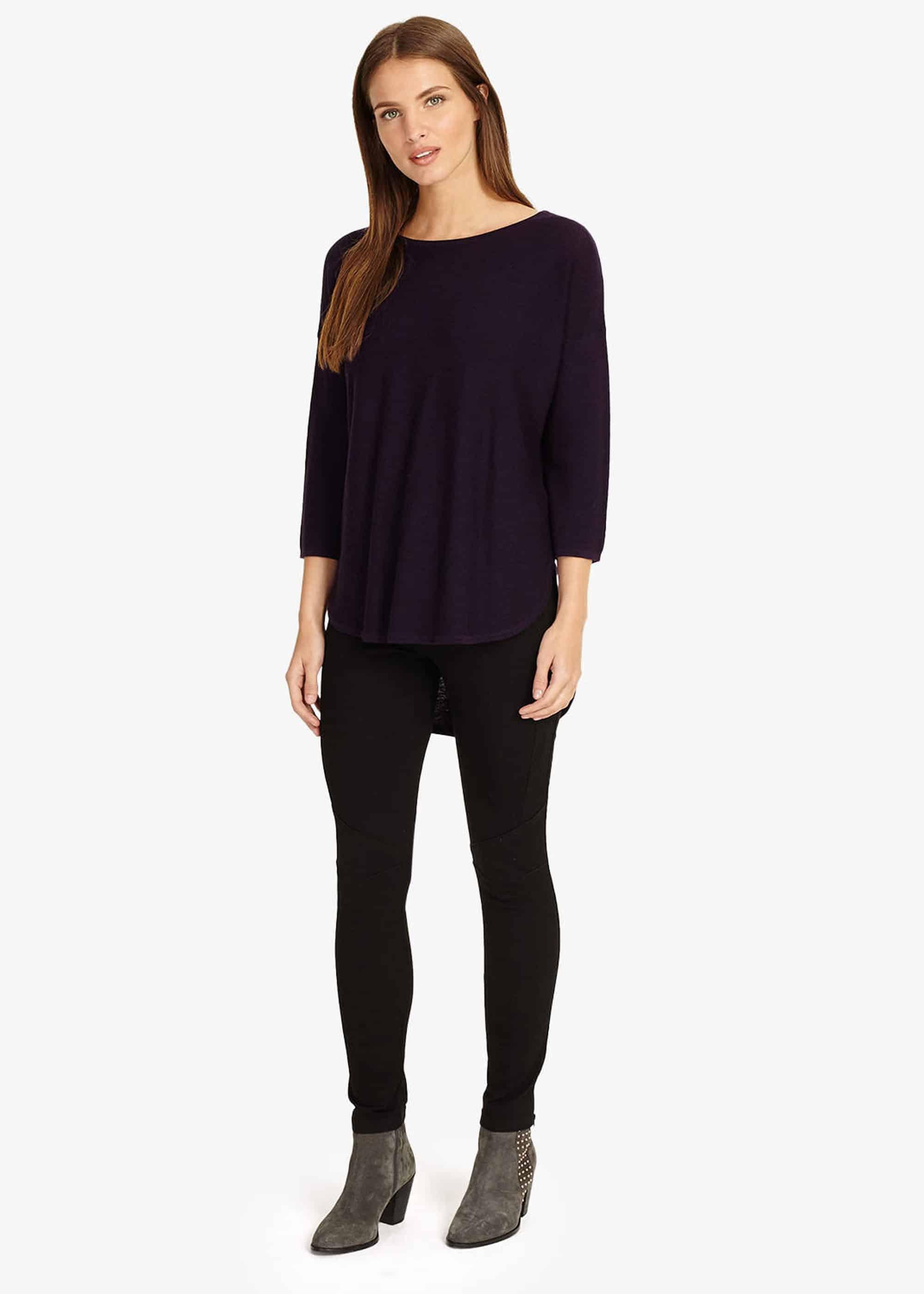 Megg Curve Hem Jumper