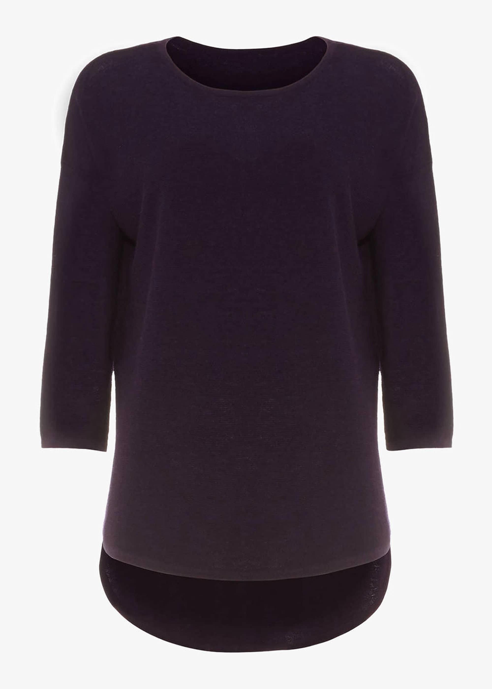 Megg Curve Hem Jumper