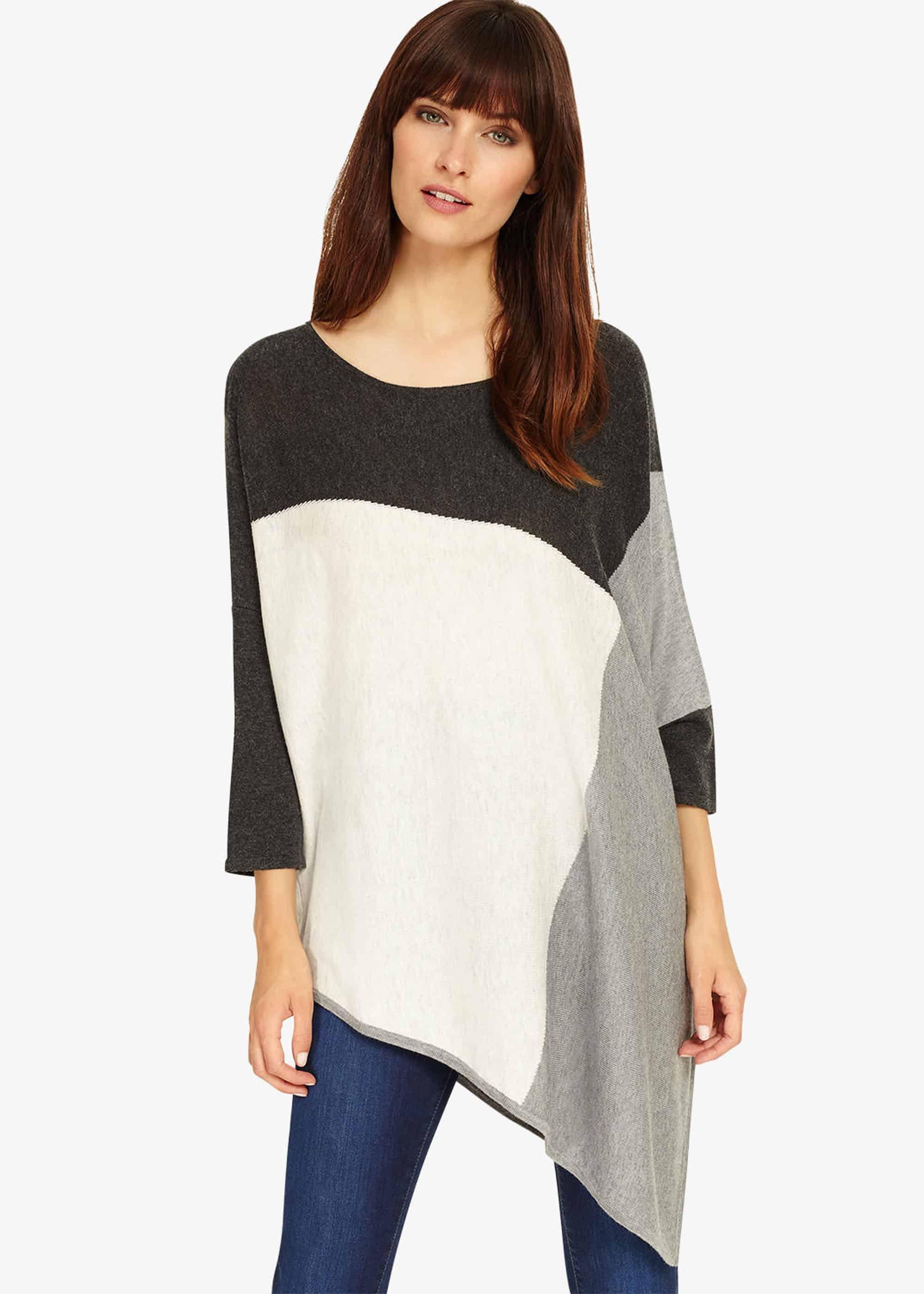Melinda Colour Block Knitted Jumper