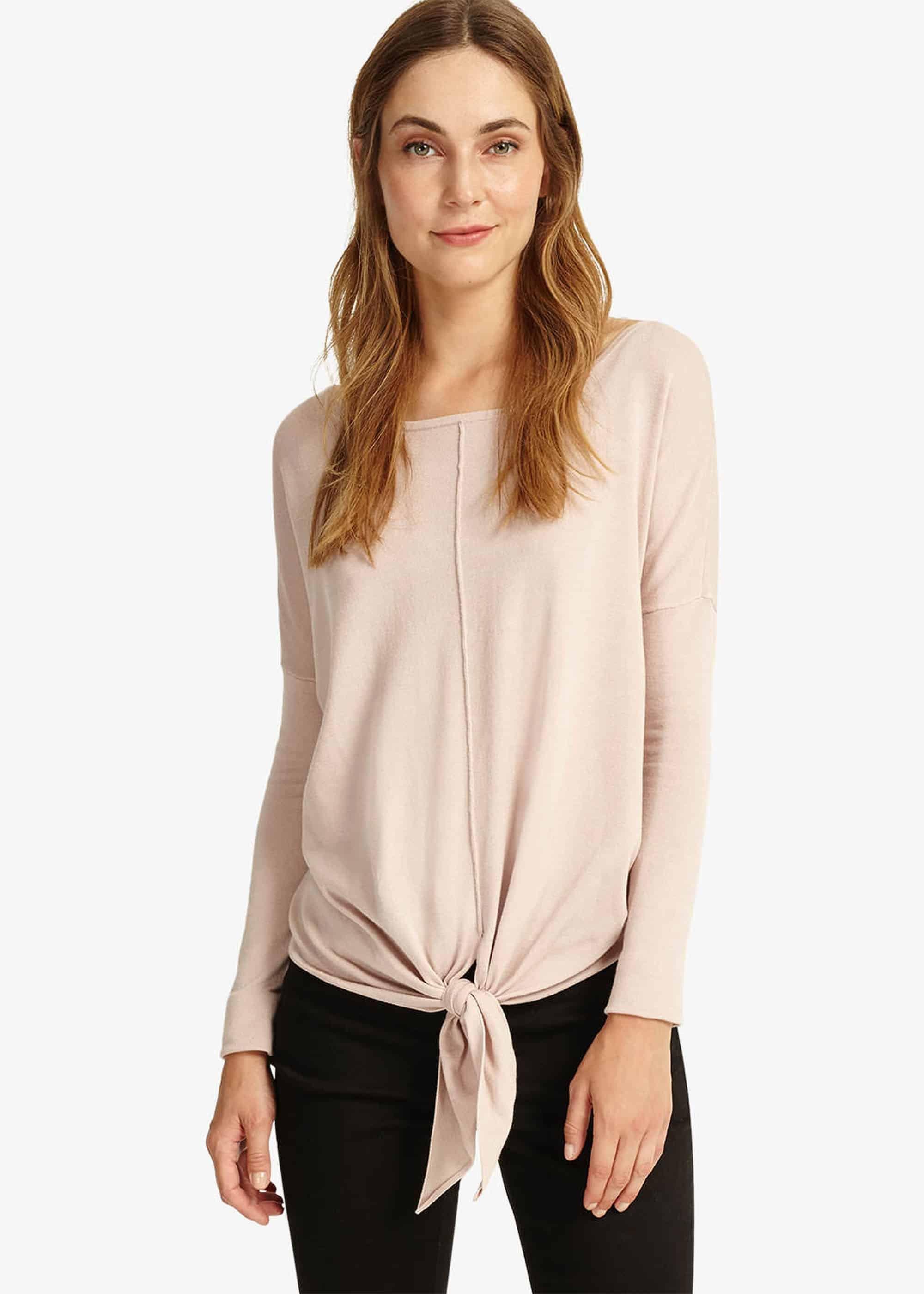 Jolanda Tie Front Knitted Jumper