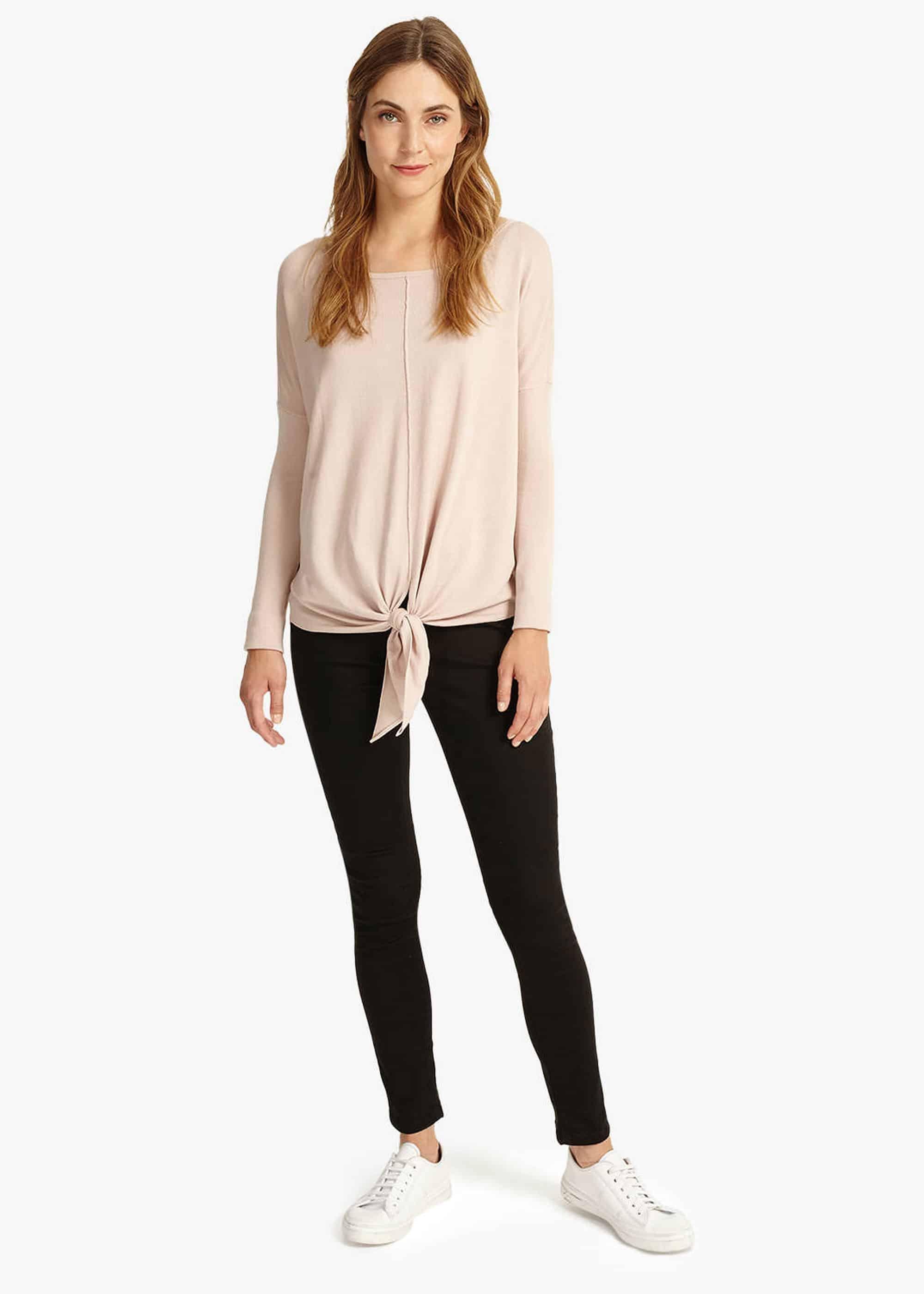 Jolanda Tie Front Knitted Jumper