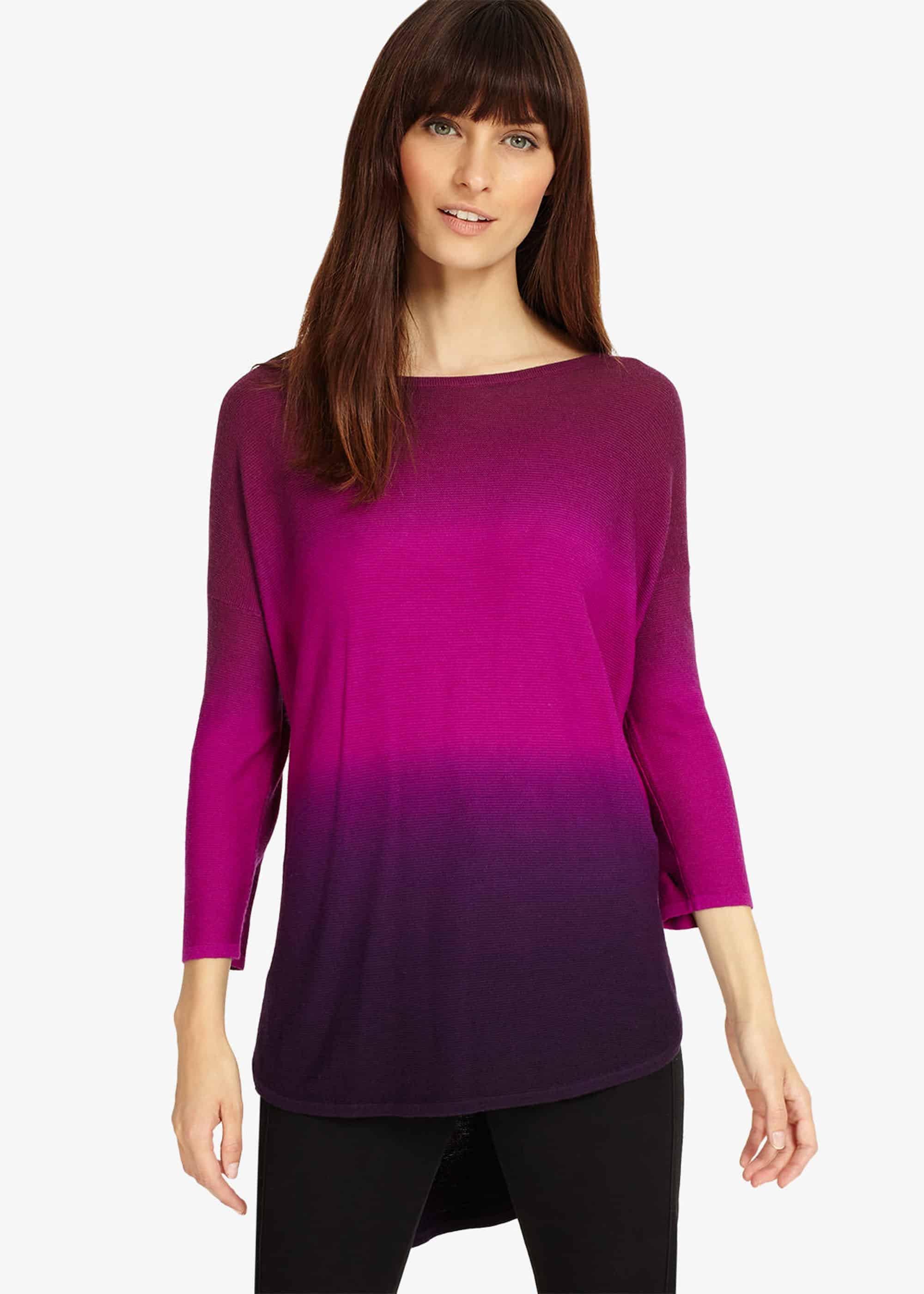 Lynda Dip Dye Knit Top