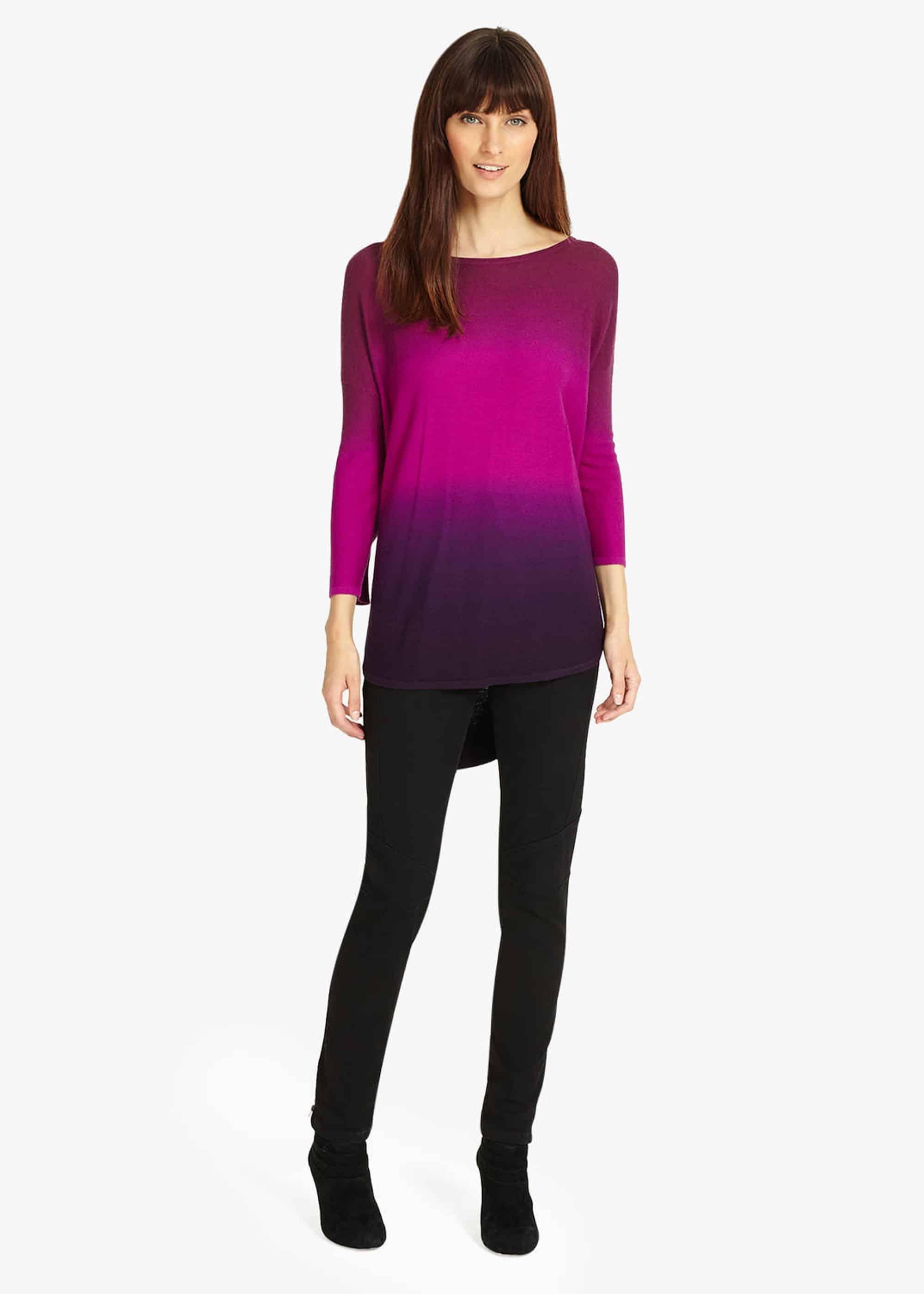 Lynda Dip Dye Knit Top