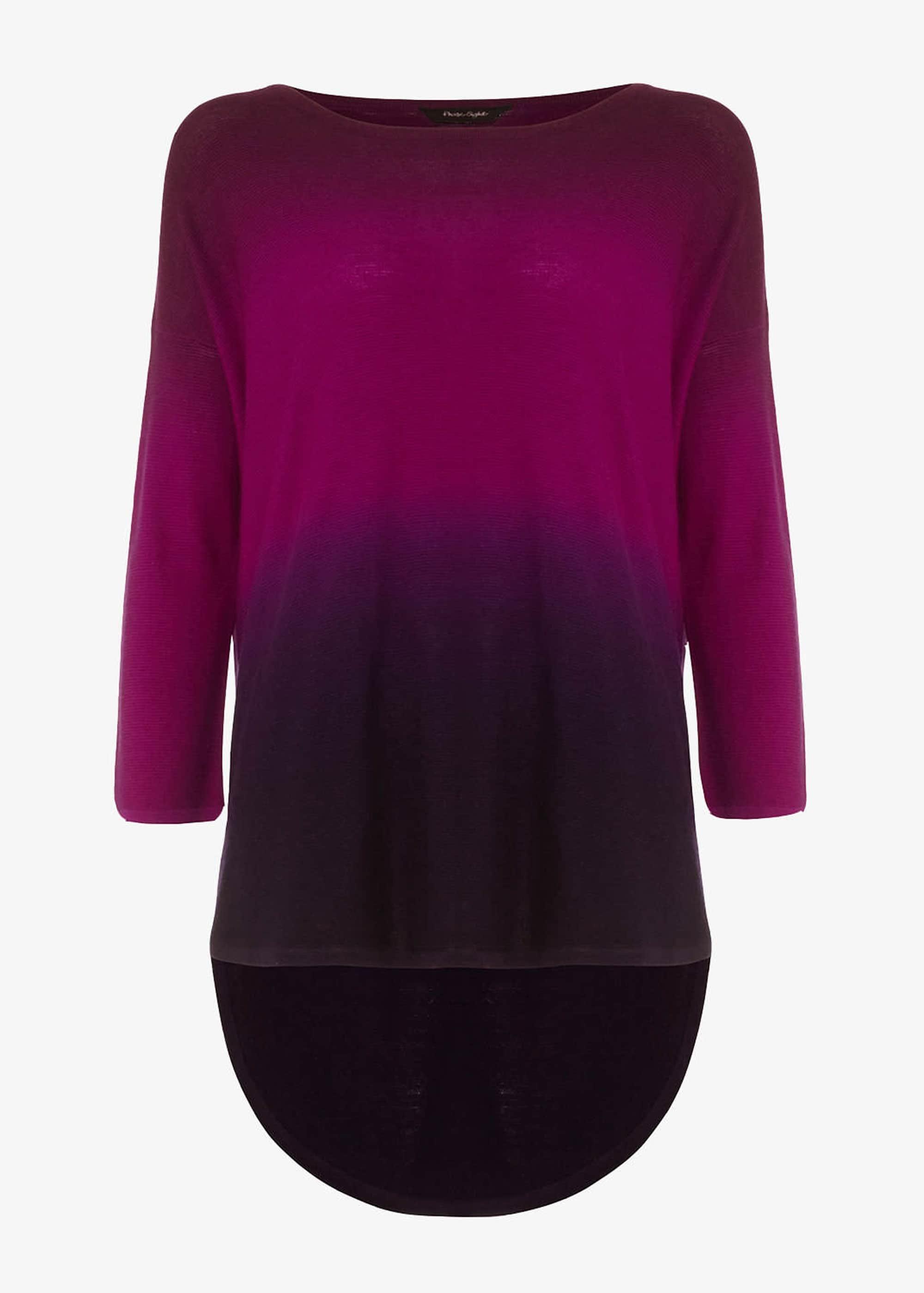 Lynda Dip Dye Knit Top