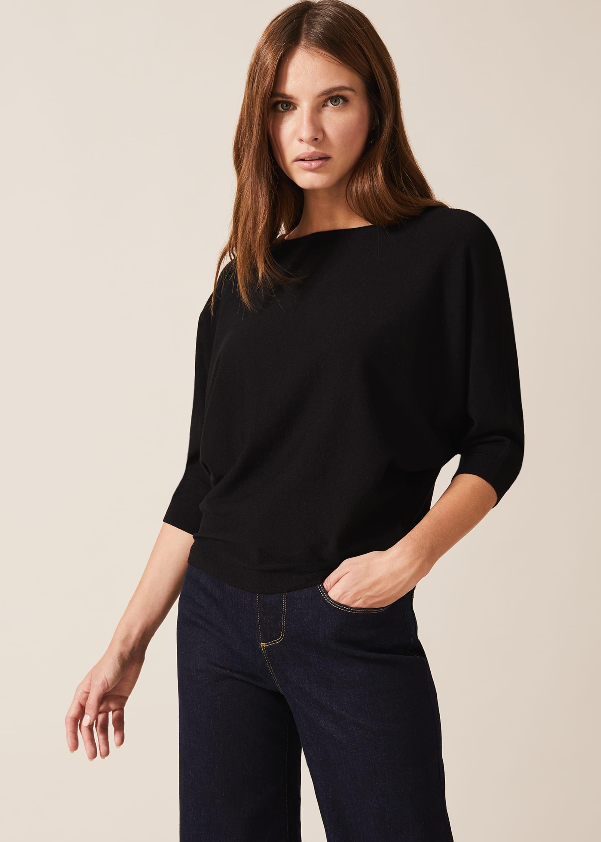 Cristine Batwing Knit Jumper
