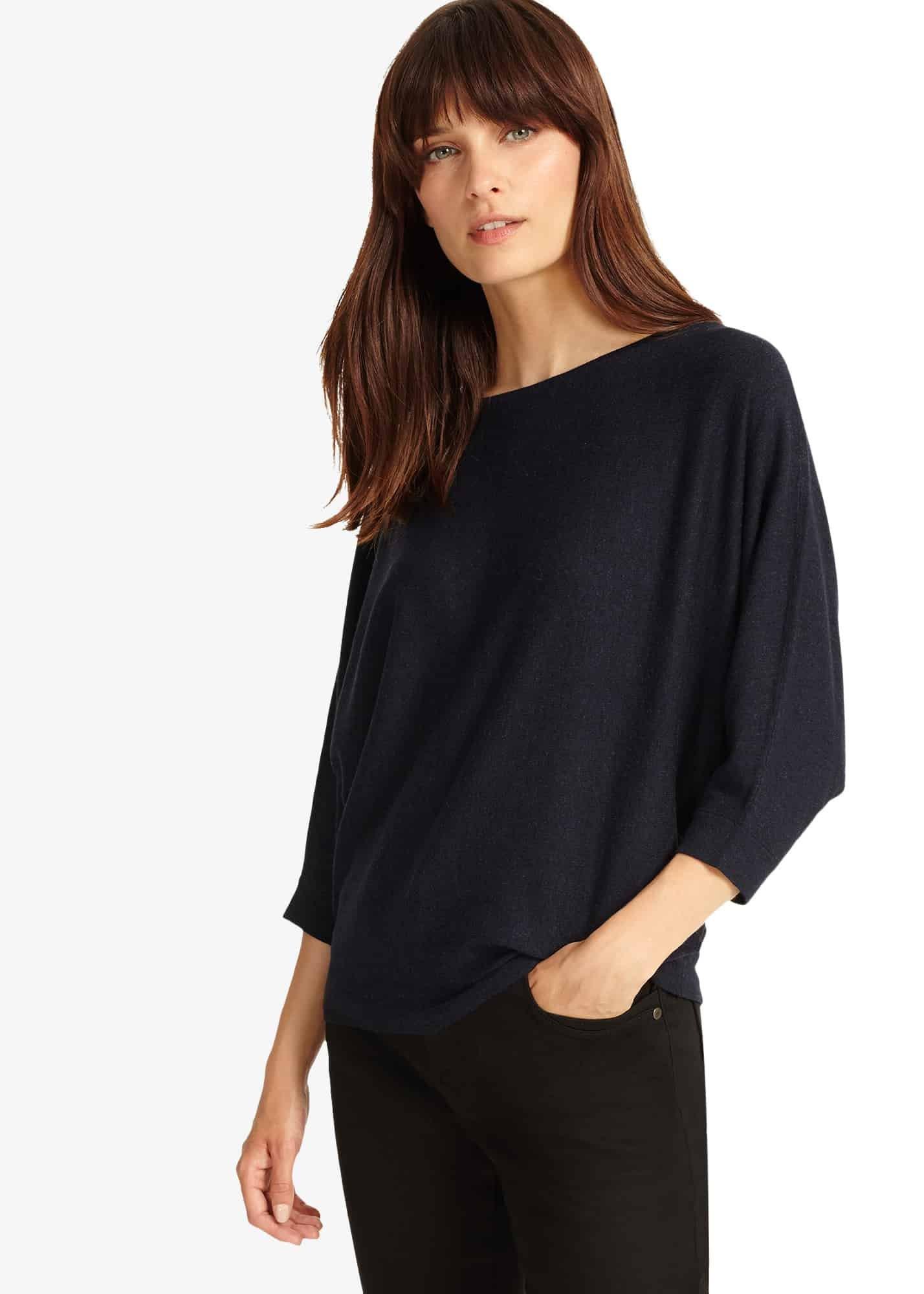 Cristine Batwing Knit Jumper