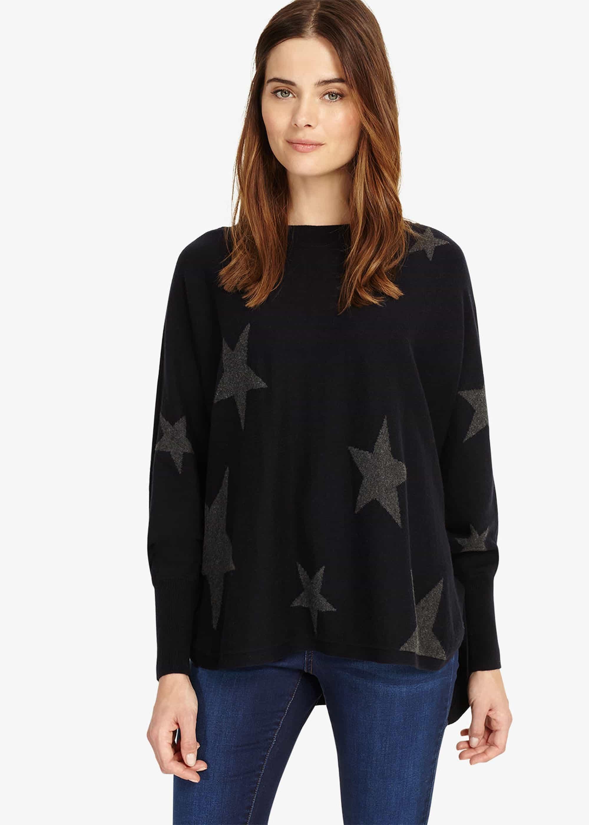 Suzette Star Jacquard Jumper