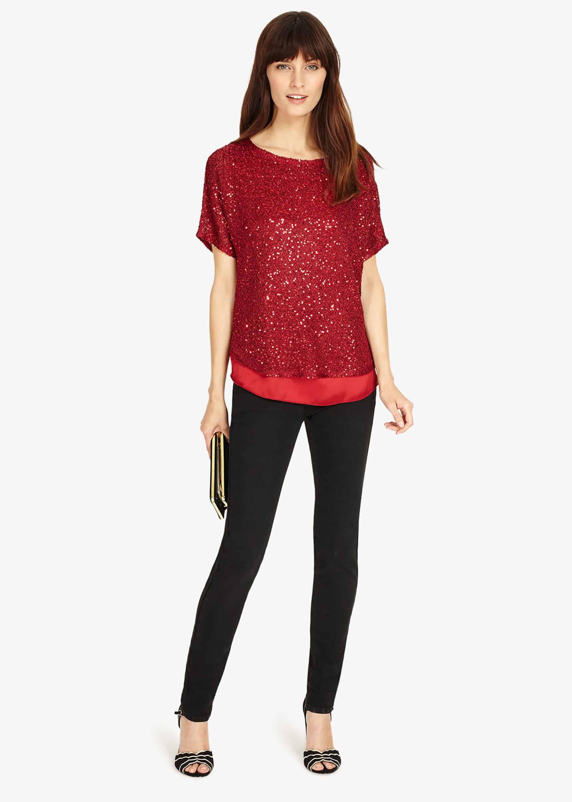Macey Sequin Knitted Jumper