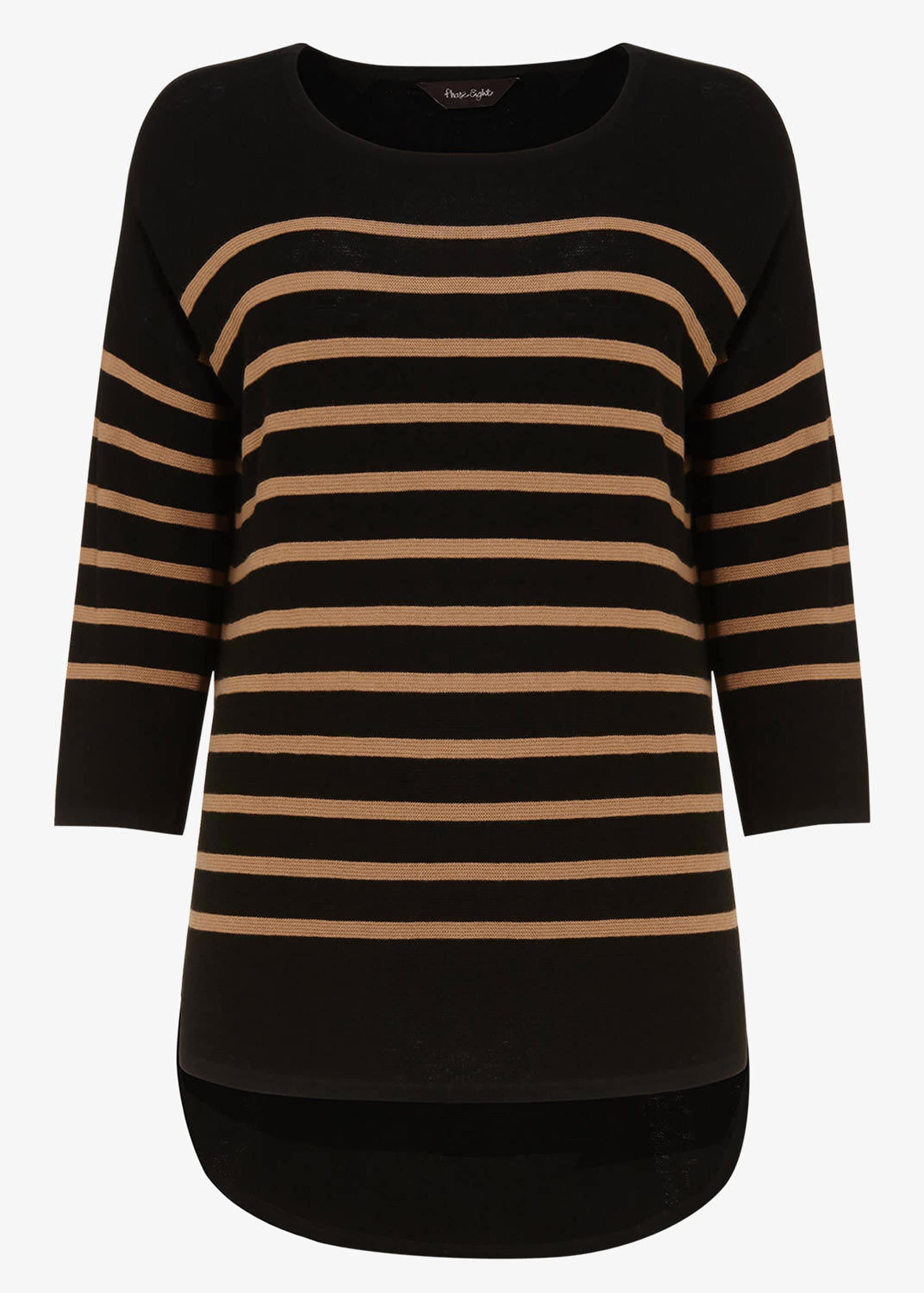 Megg Breton Stripe Knitted Jumper