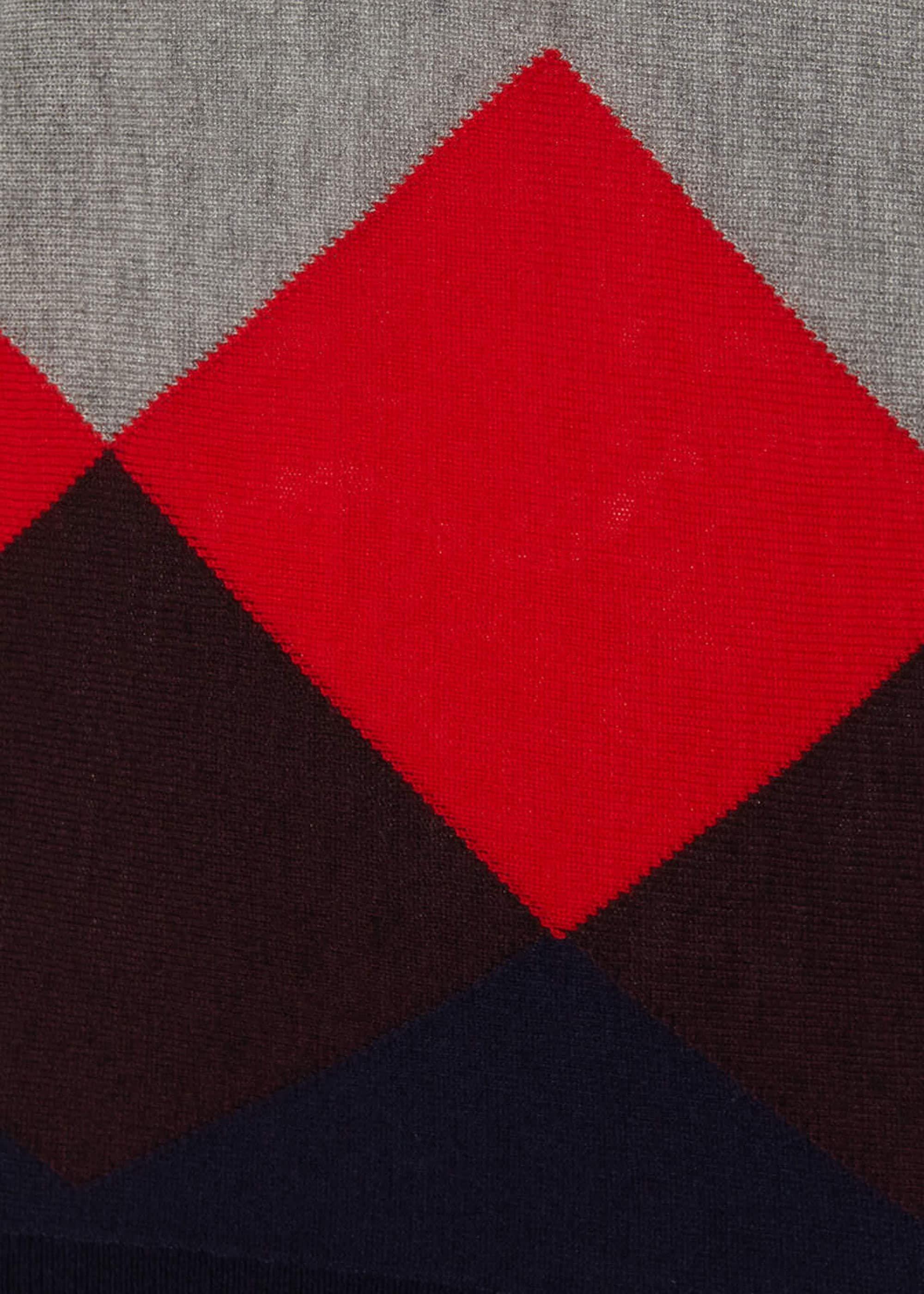 Angeletta Argyle Knitted Jumper