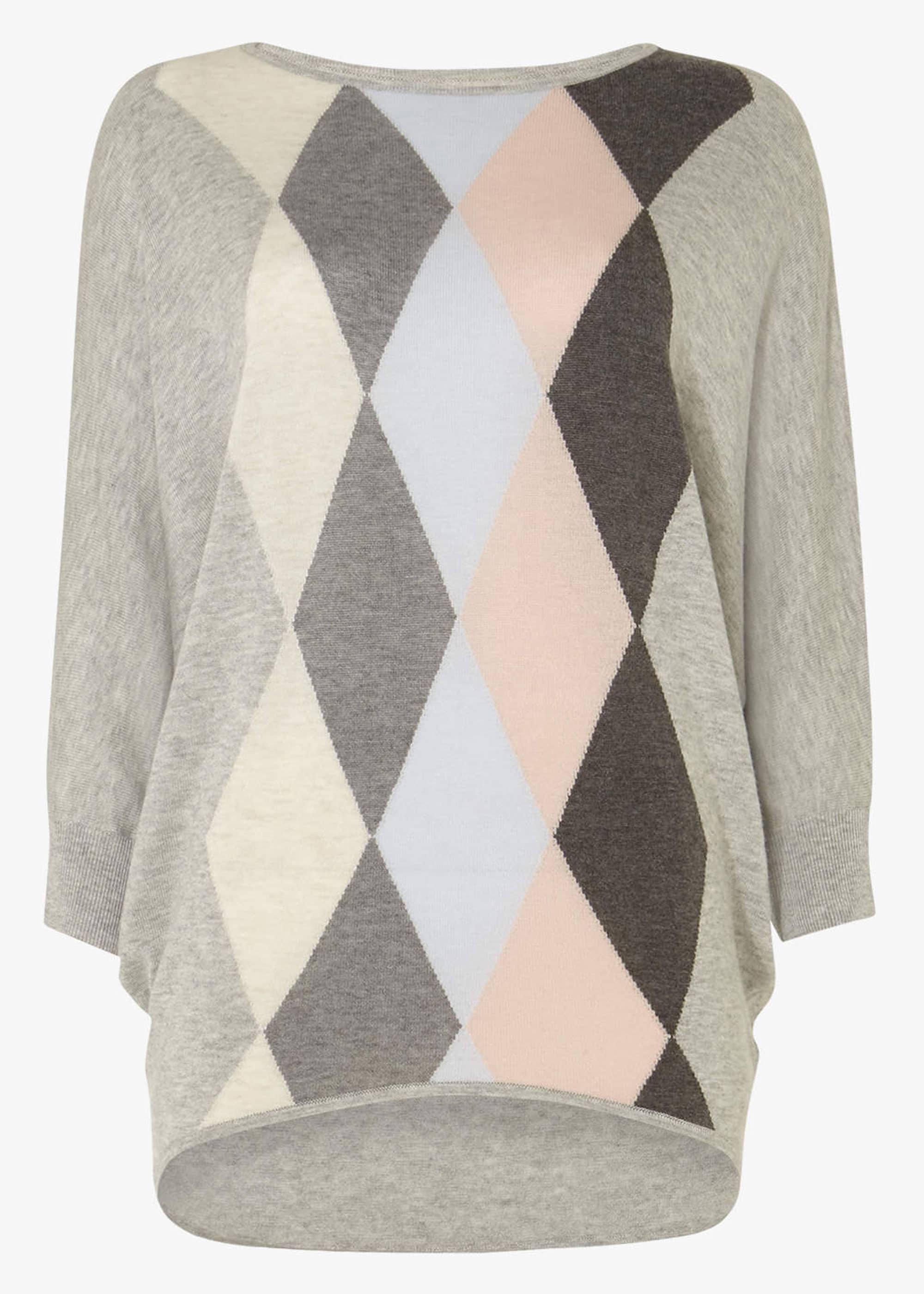 Alyssandra Argyle Knitted Jumper