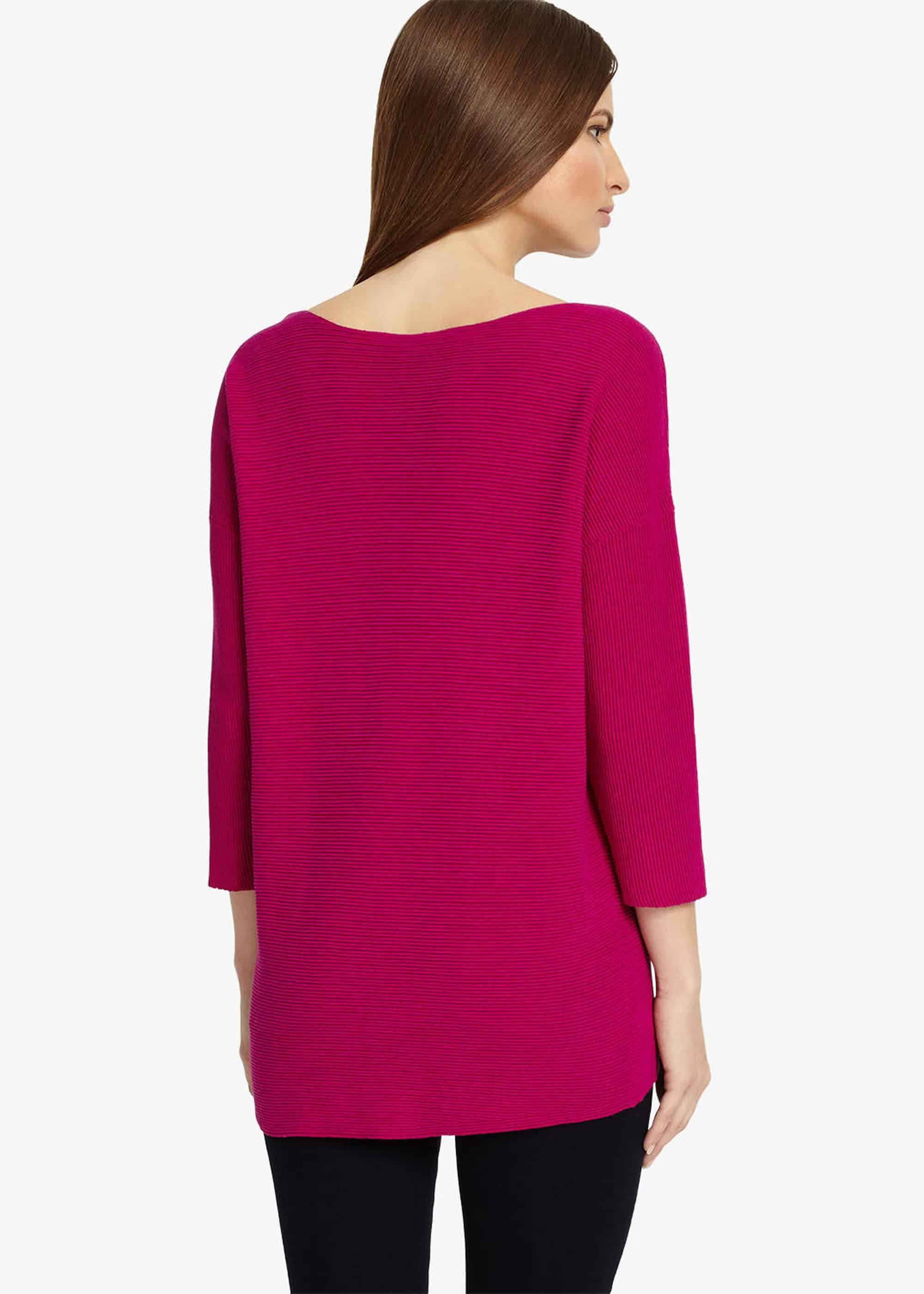 Piera Ripple Stitch Knit Top